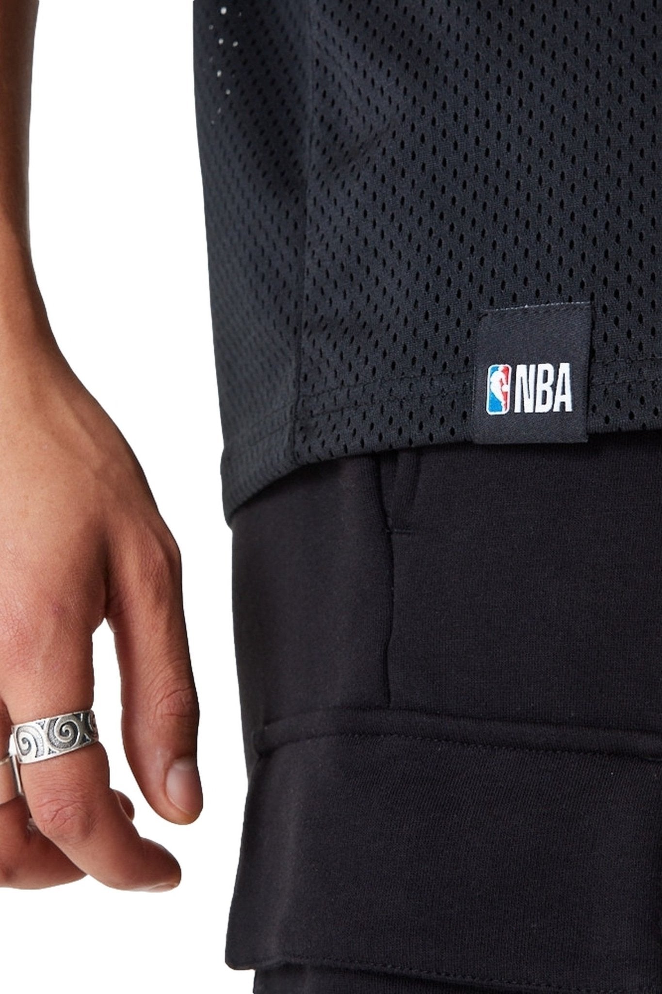 CAMISETA NEW ERA NEGRA CELTICS NBA OS MESH TEE BOSCEL - AREA ZERO