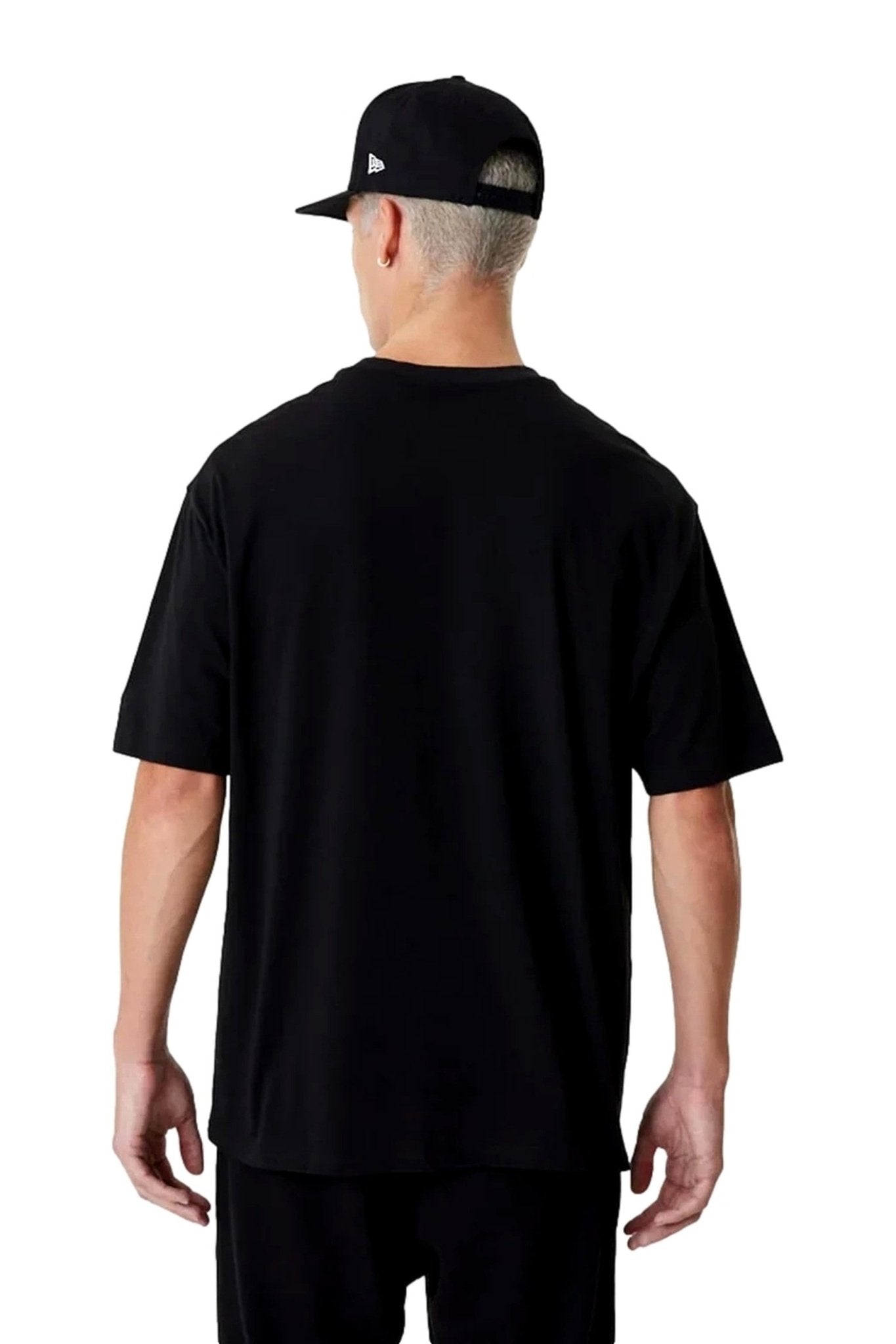 CAMISETA NEW ERA NEGRA DODGERS MLB ESSENTIALS OS TEE LOSDOD - AREA ZERO