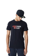 CAMISETA NEW ERA NEGRA GRADIENT WORDMARK TEE CHICAGO BULLS