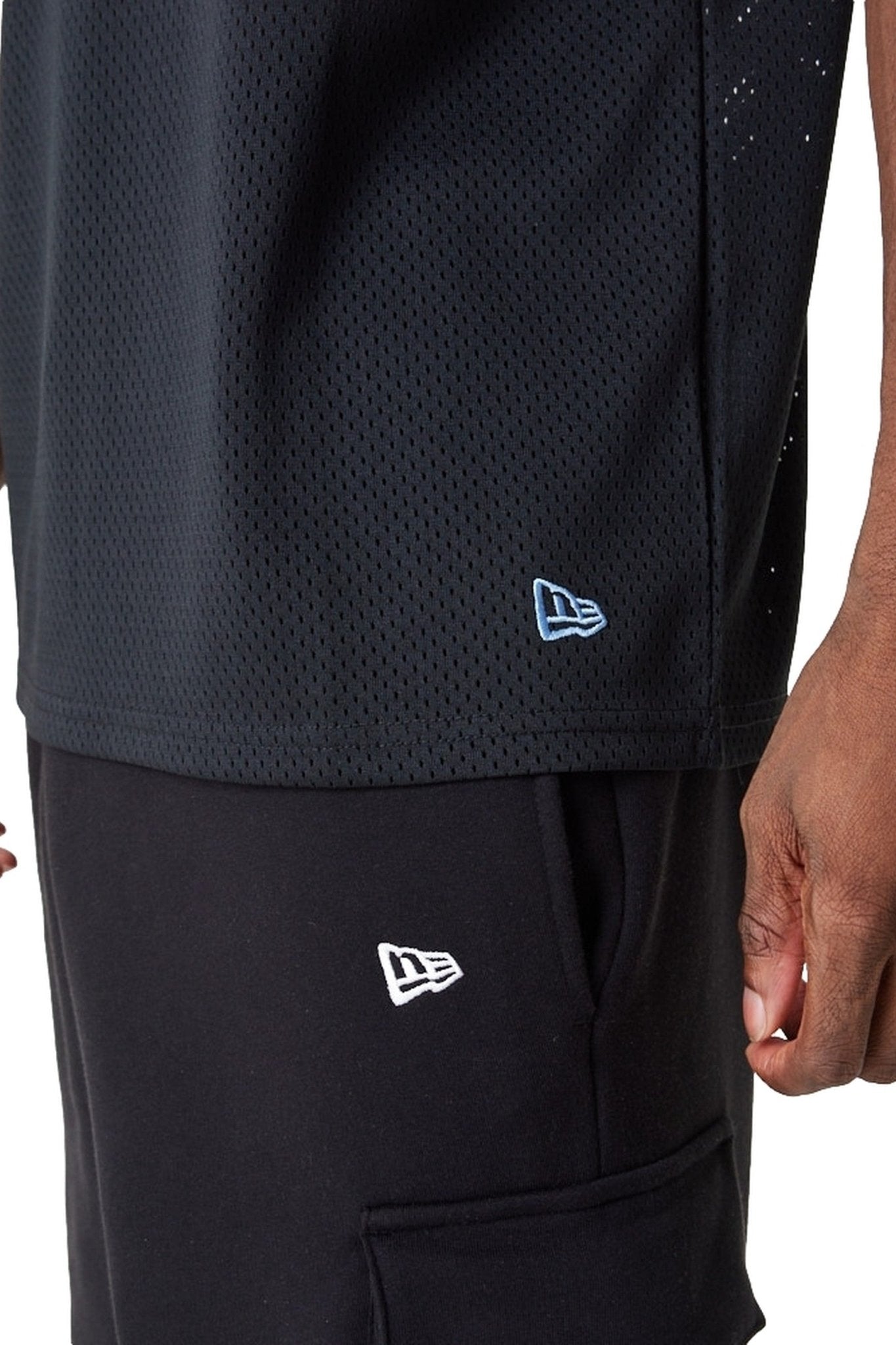 CAMISETA NEW ERA NEGRA GRIZZLEES NBA OS MESH TEE MEMGRI - AREA ZERO