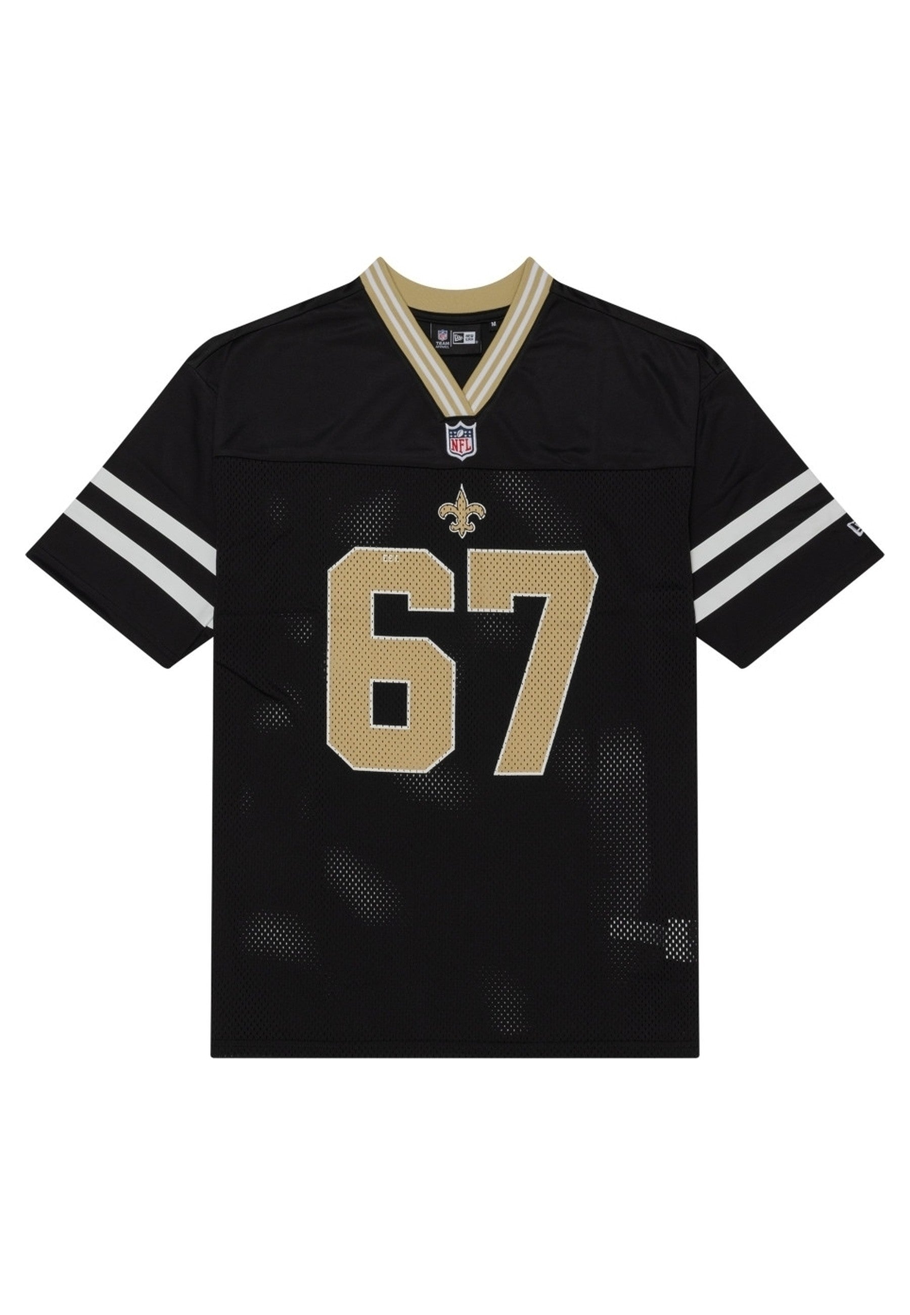 CAMISETA NEW ERA NEGRA SAINTS NOS NFL MESH TEE