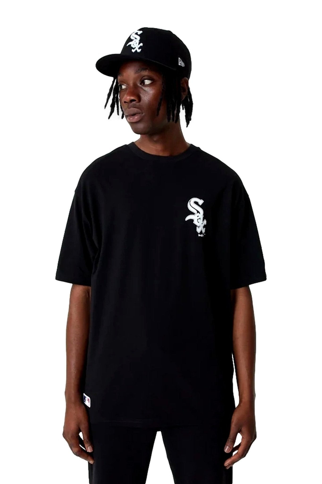 CAMISETA NEW ERA NEGRA SOX MLB ESSENTIALS OS TEE CHIWHI - AREA ZERO