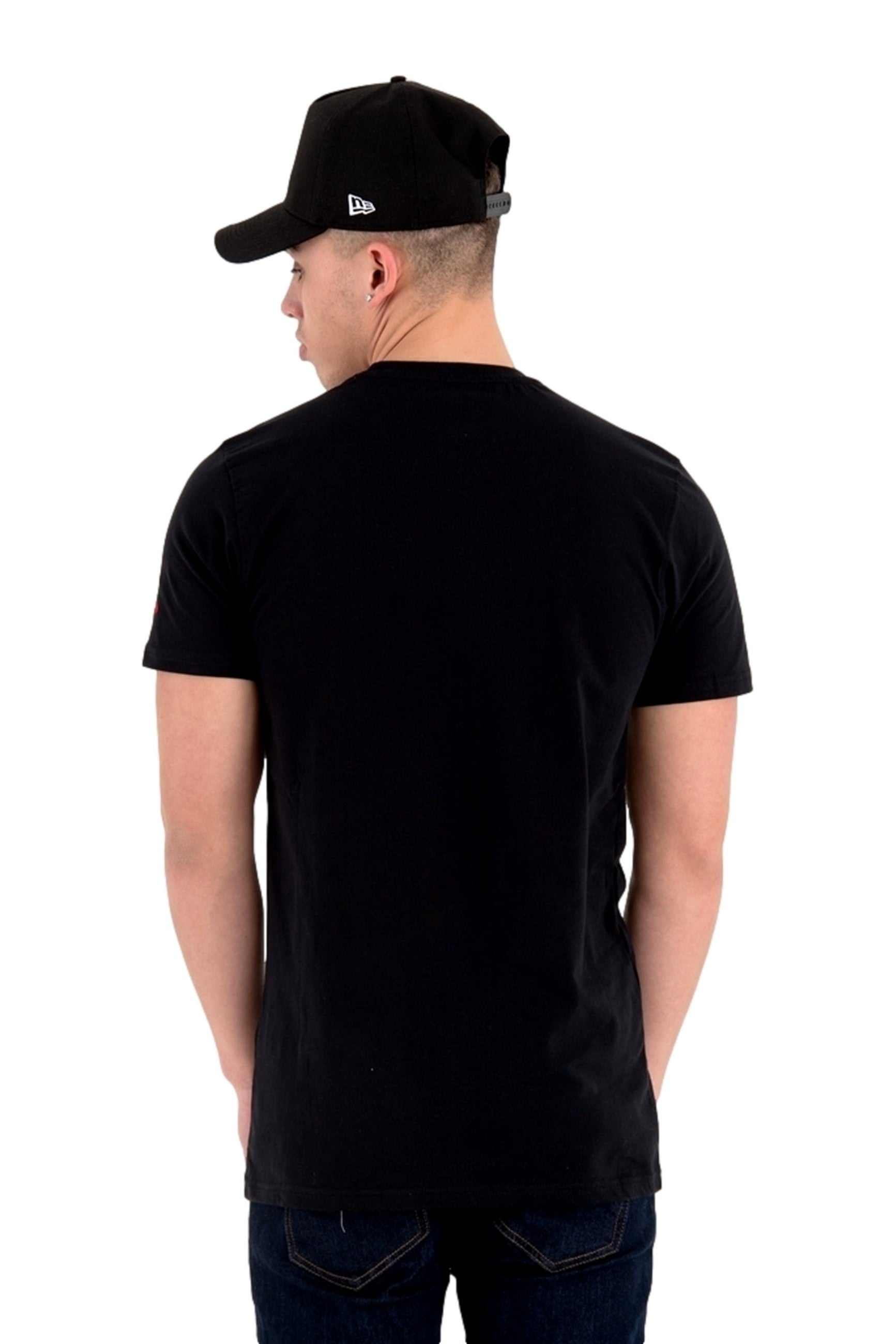 CAMISETA NEW ERA NEGRA TEAM LOGO TORRRAP