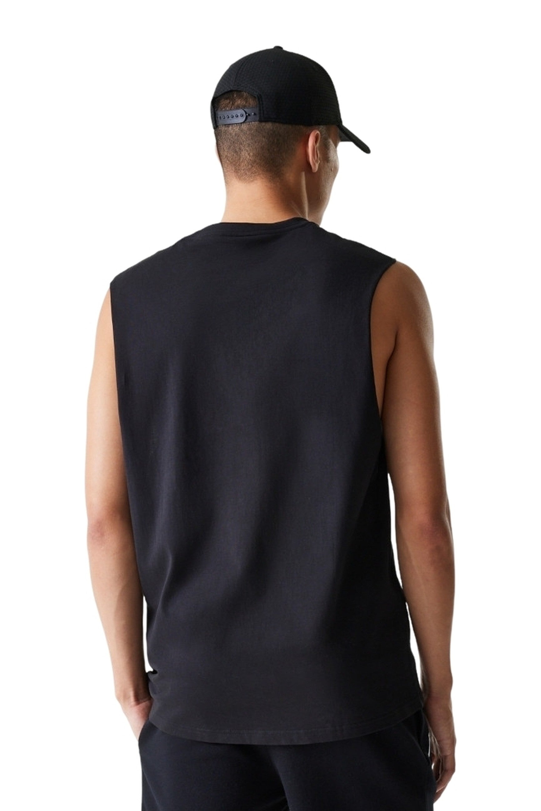 CAMISETA NEW ERA NEGRA TIRANTES YANKEES MIDI LOGO SLEEVELESS TEE