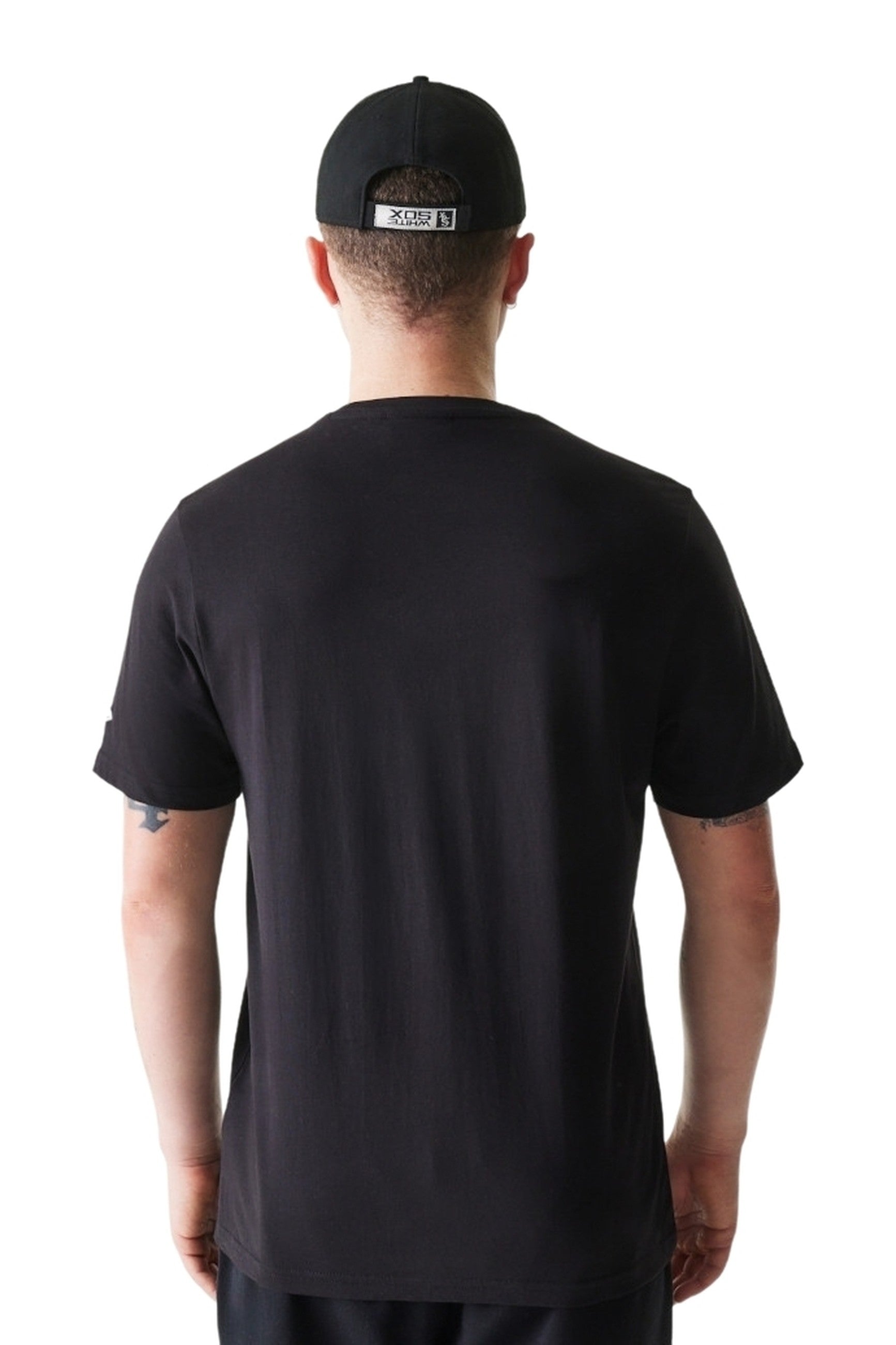 CAMISETA NEW ERA NEGRA WHITE SOX NOS MLB REGULAR TEE CHIWHI