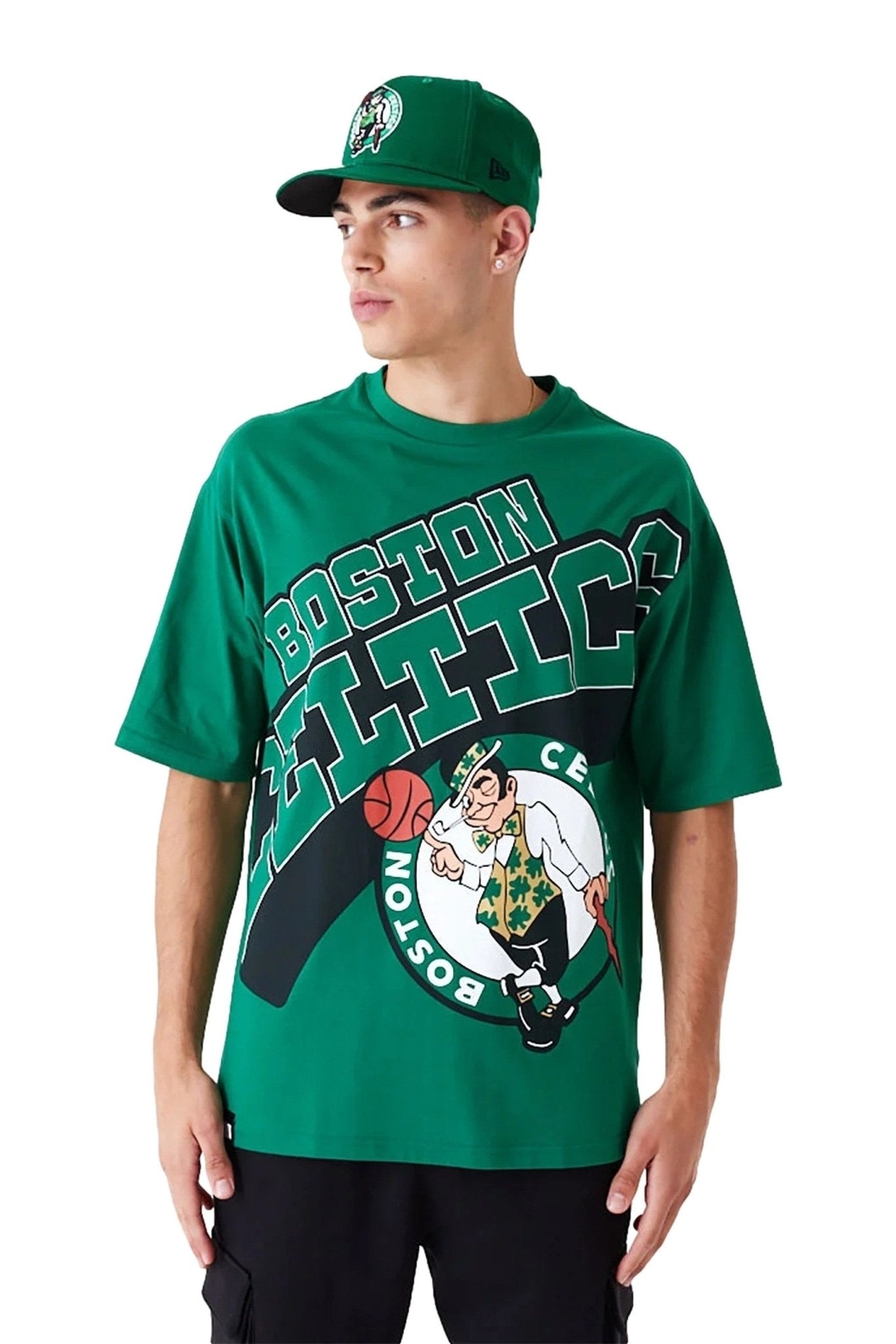 CAMISETA NEW ERA VERDE CELTICS NBA LARGE WRDMRK OS TEE BOSCEL - AREA ZERO