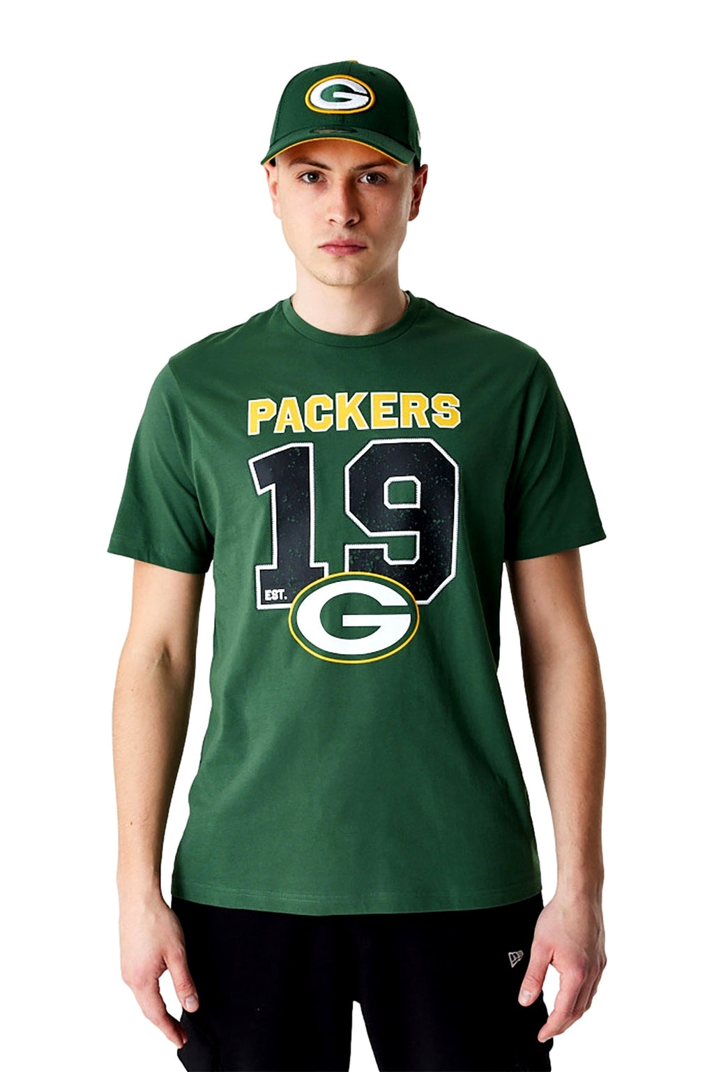 CAMISETA NEW ERA VERDE PACKERS NFL WORKMRK TEE GREPAC