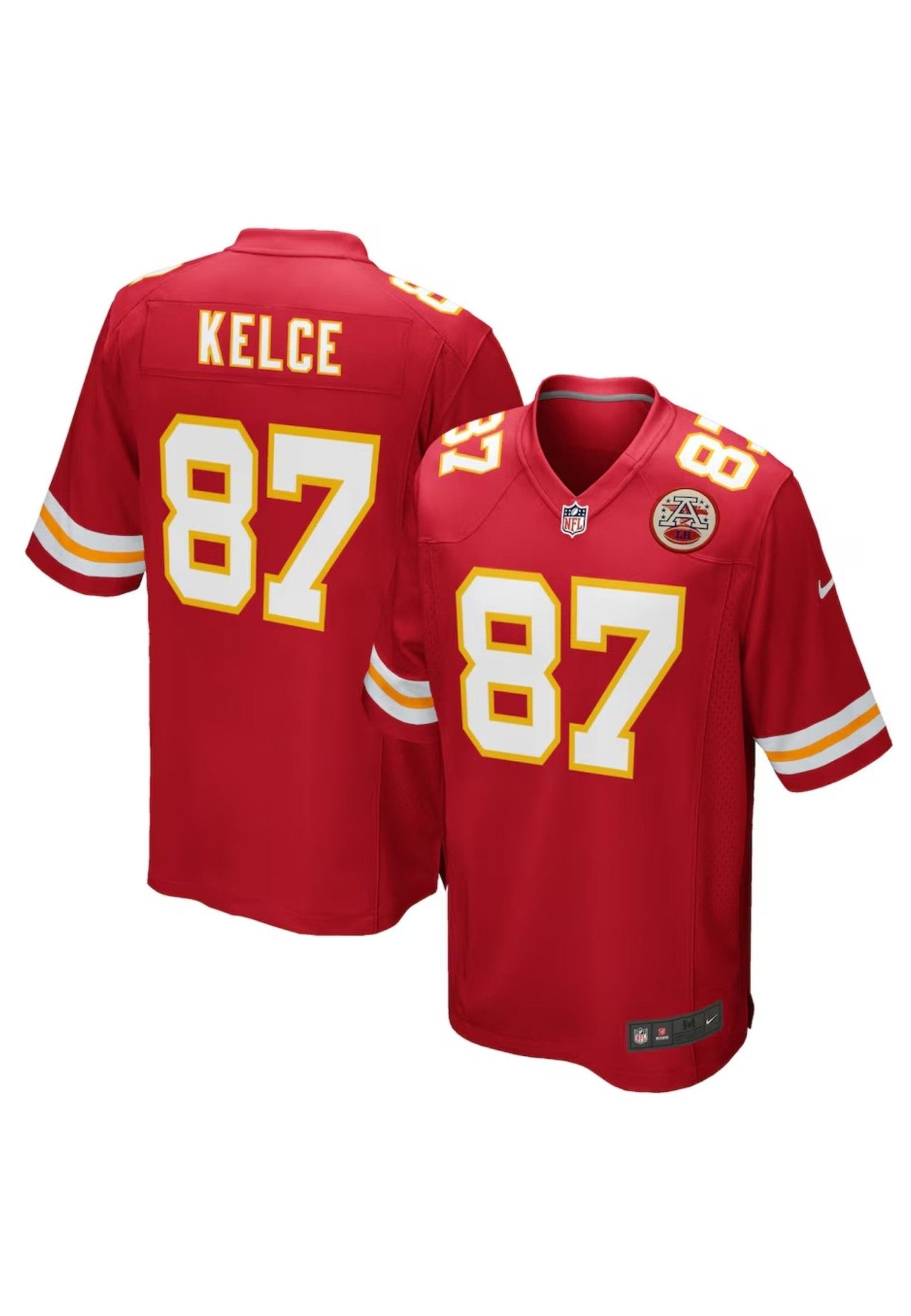 CAMISETA NFL NIKE ROJA CHIEFS TRAVIS KELCE 87 NFL JERSEY - AREA ZERO