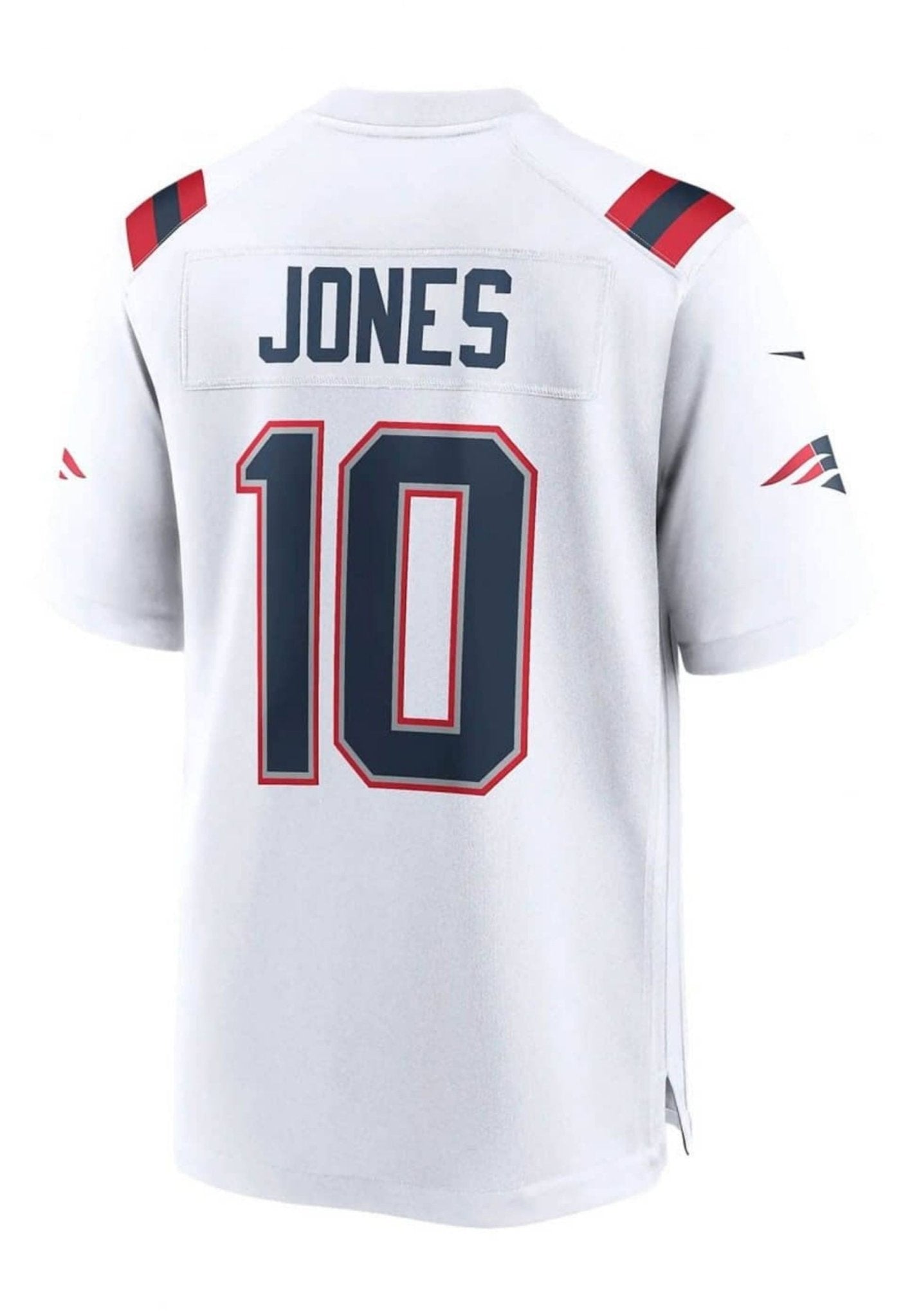 CAMISETA NIKE BLANCA PATRIOTS 10 JONES NHL JERSEY - AREA ZERO