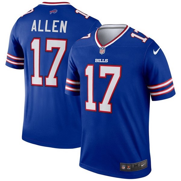 CAMISETA NIKE ROYAL BUFFALO BILLS ALLEN 17 NFL JERSEY