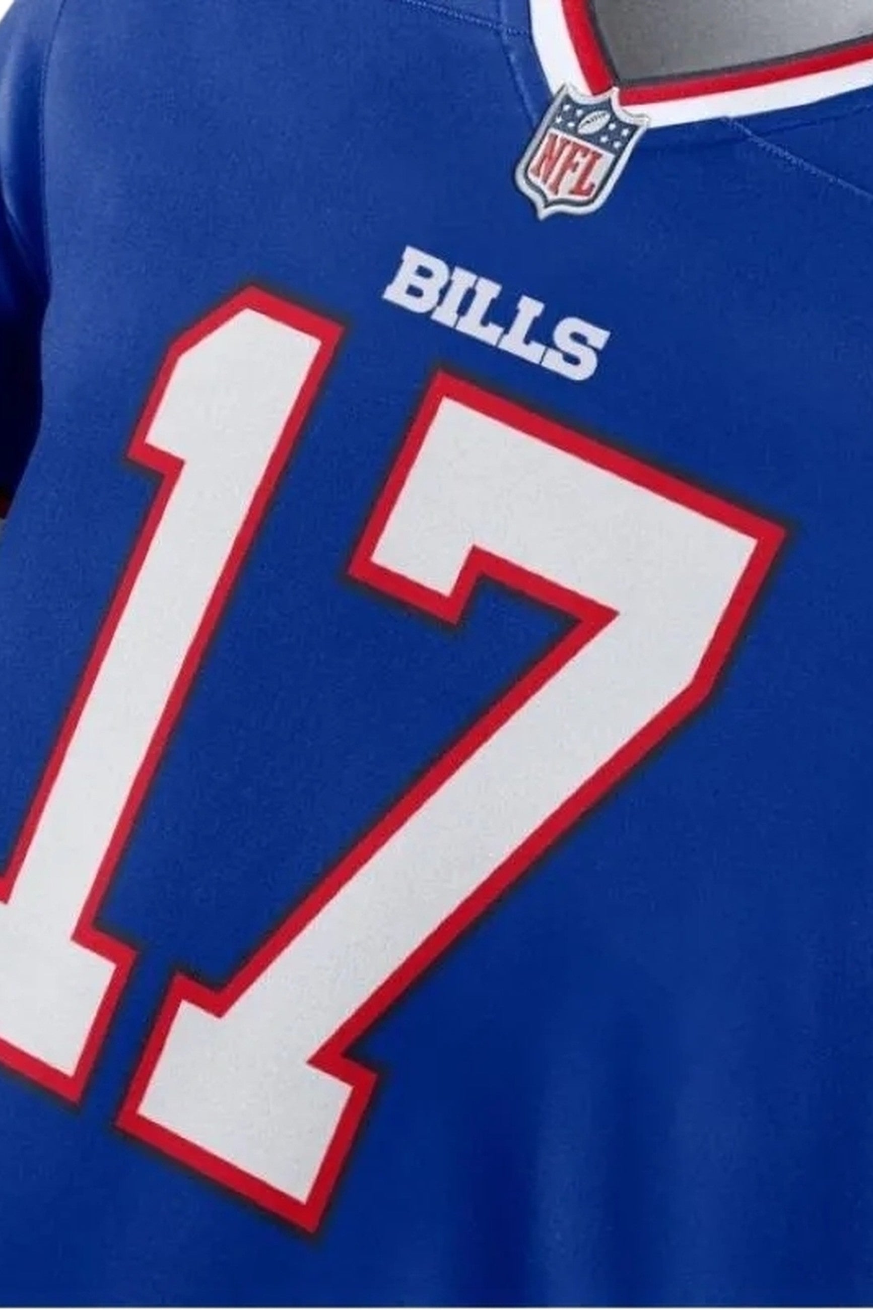 CAMISETA NIKE ROYAL BUFFALO BILLS ALLEN 17 NFL JERSEY