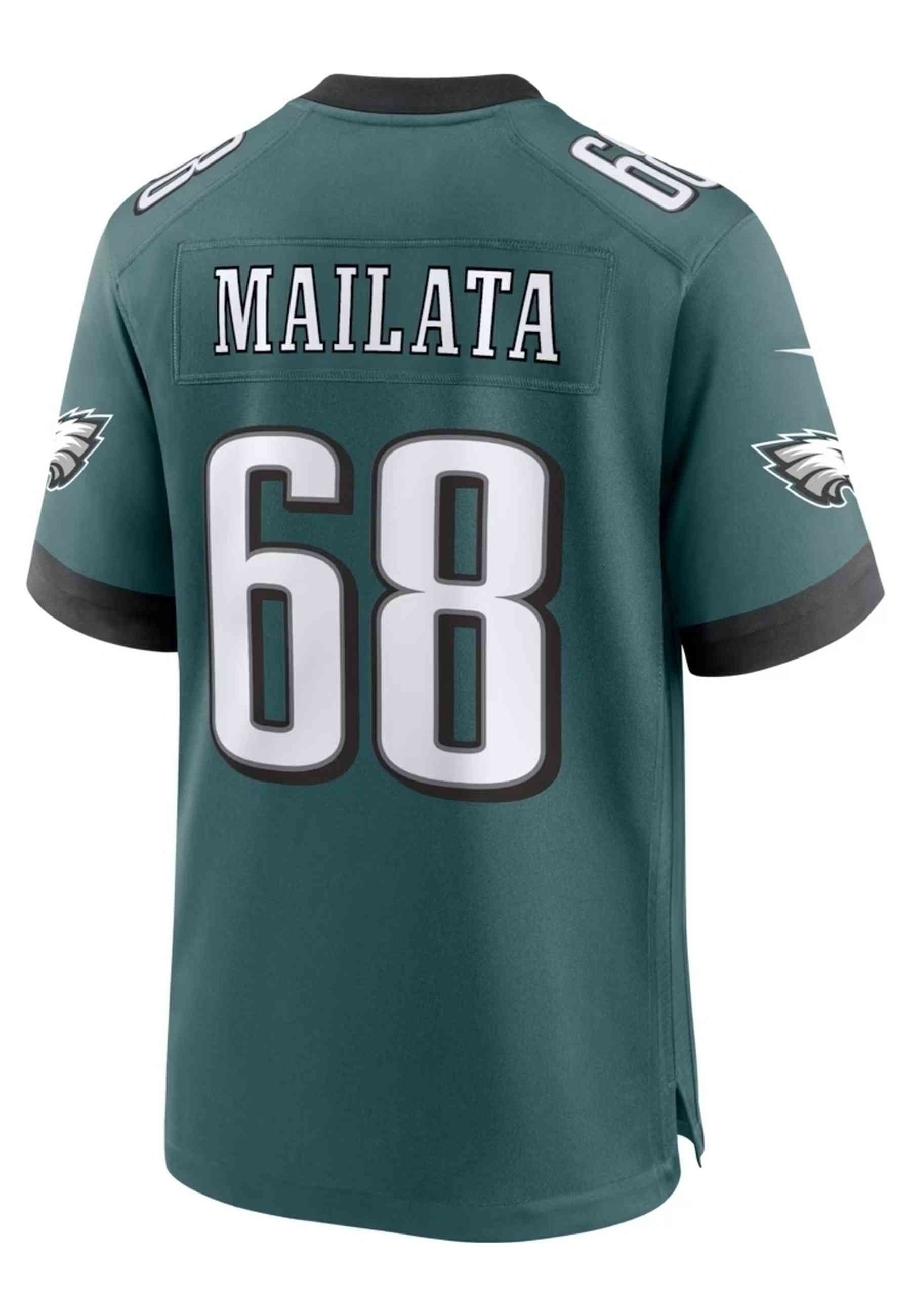CAMISETA NIKE TEAL PHILLADELPHIA EAGLES MAILATA 68 HOME FIELD JERSEY