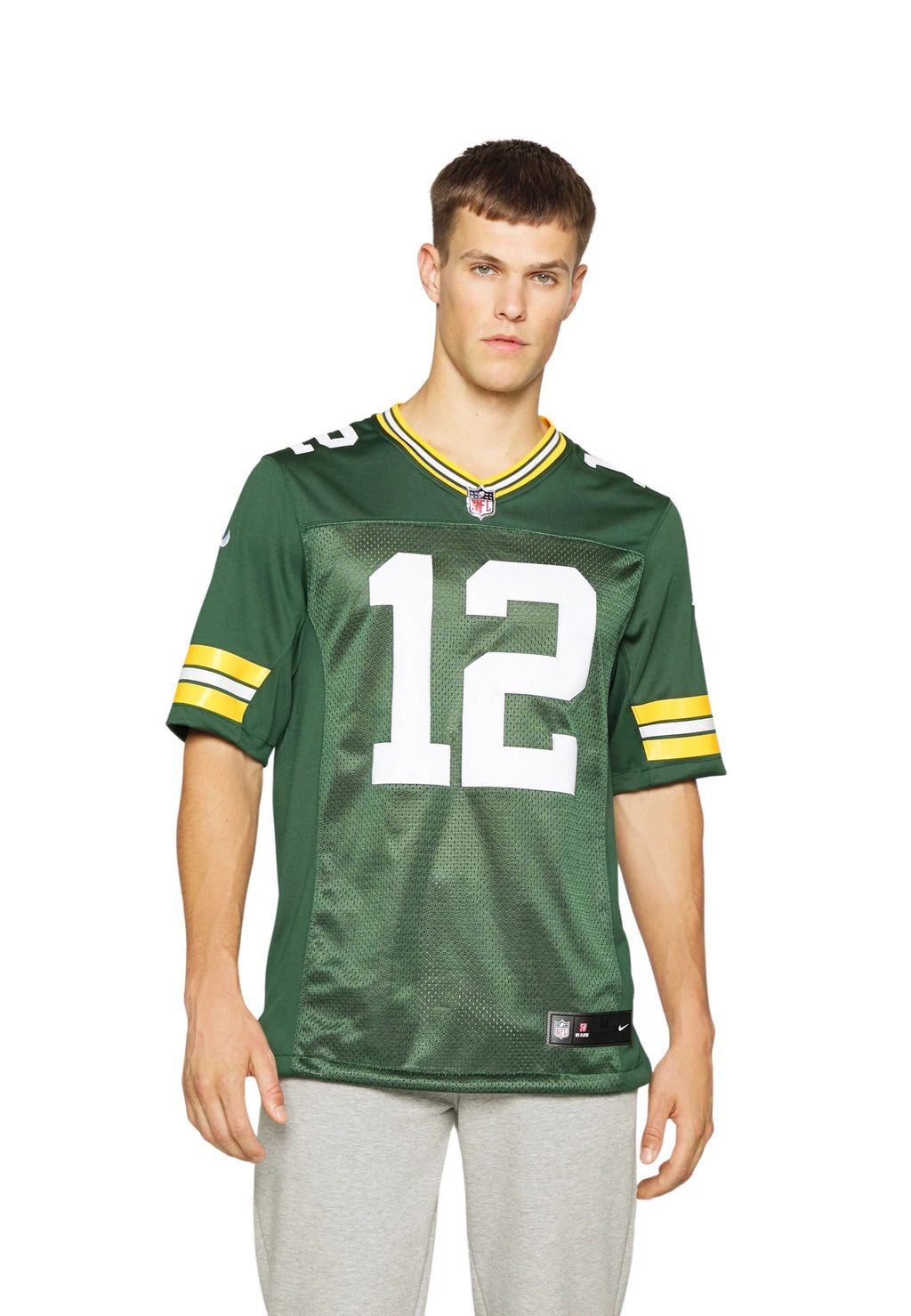 CAMISETA NIKE VERDE GREEN BAY PACKERS 12 RODGERS