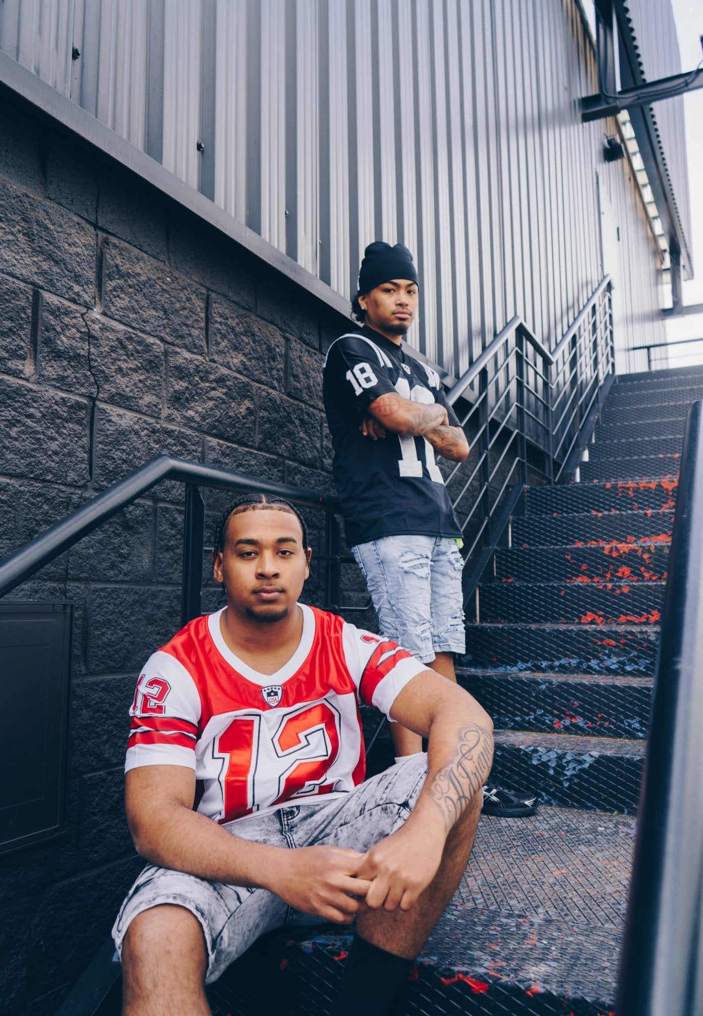 CAMISETA ROJA BRADY 12 NFL JERSEY - AREA ZERO