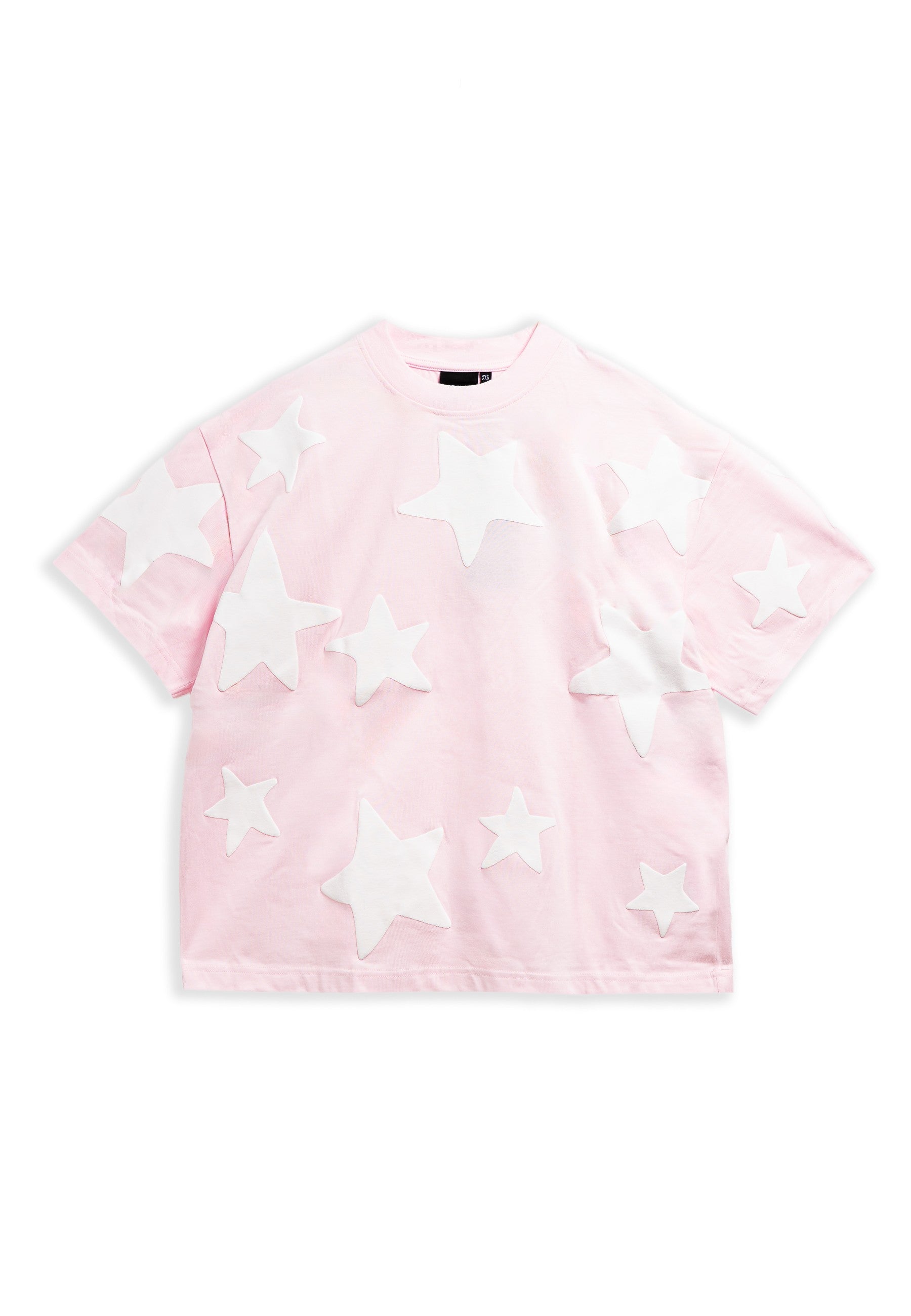 CAMISETA ROSA FALLING STARS OVERSIZED TEE