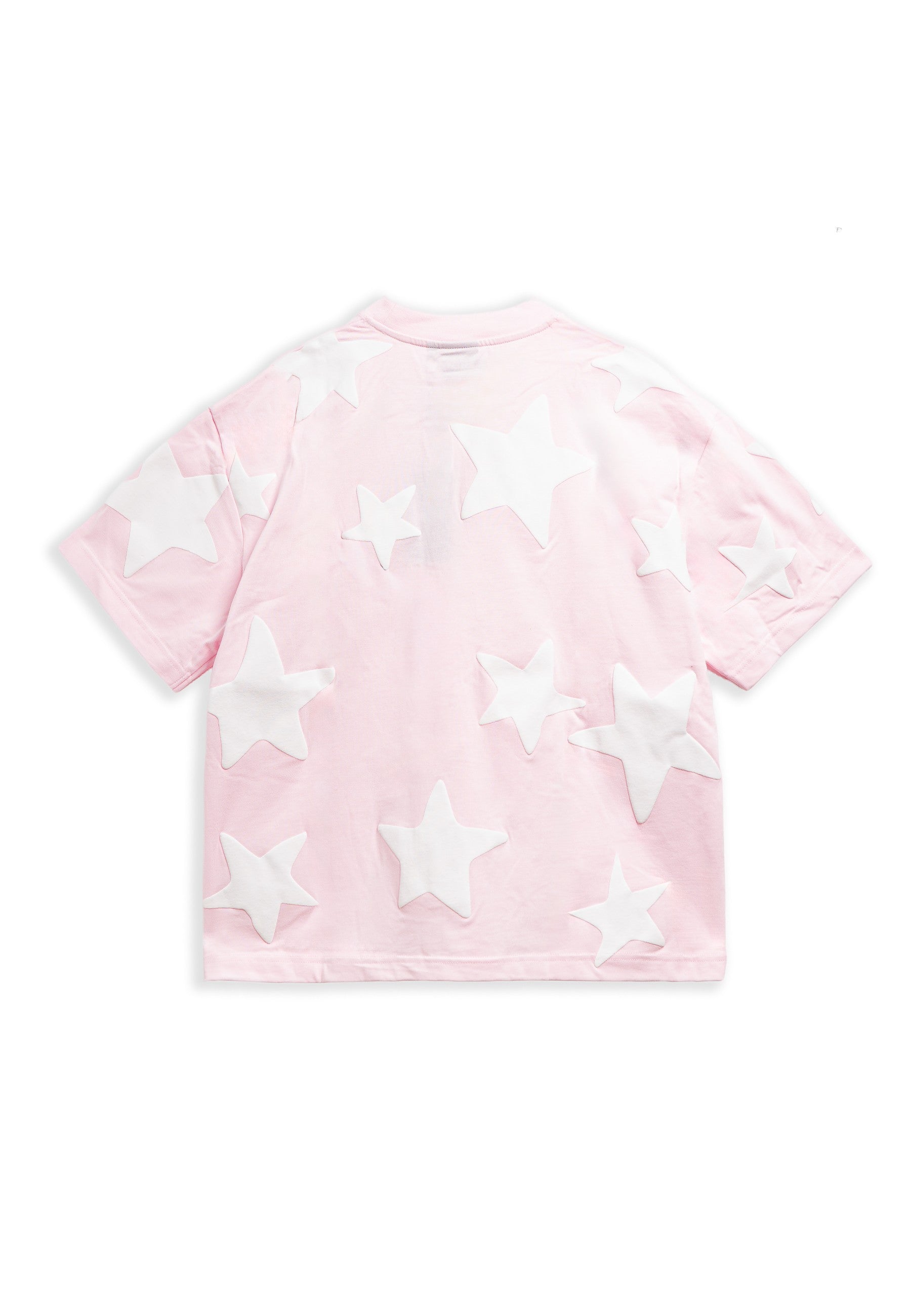 CAMISETA ROSA FALLING STARS OVERSIZED TEE