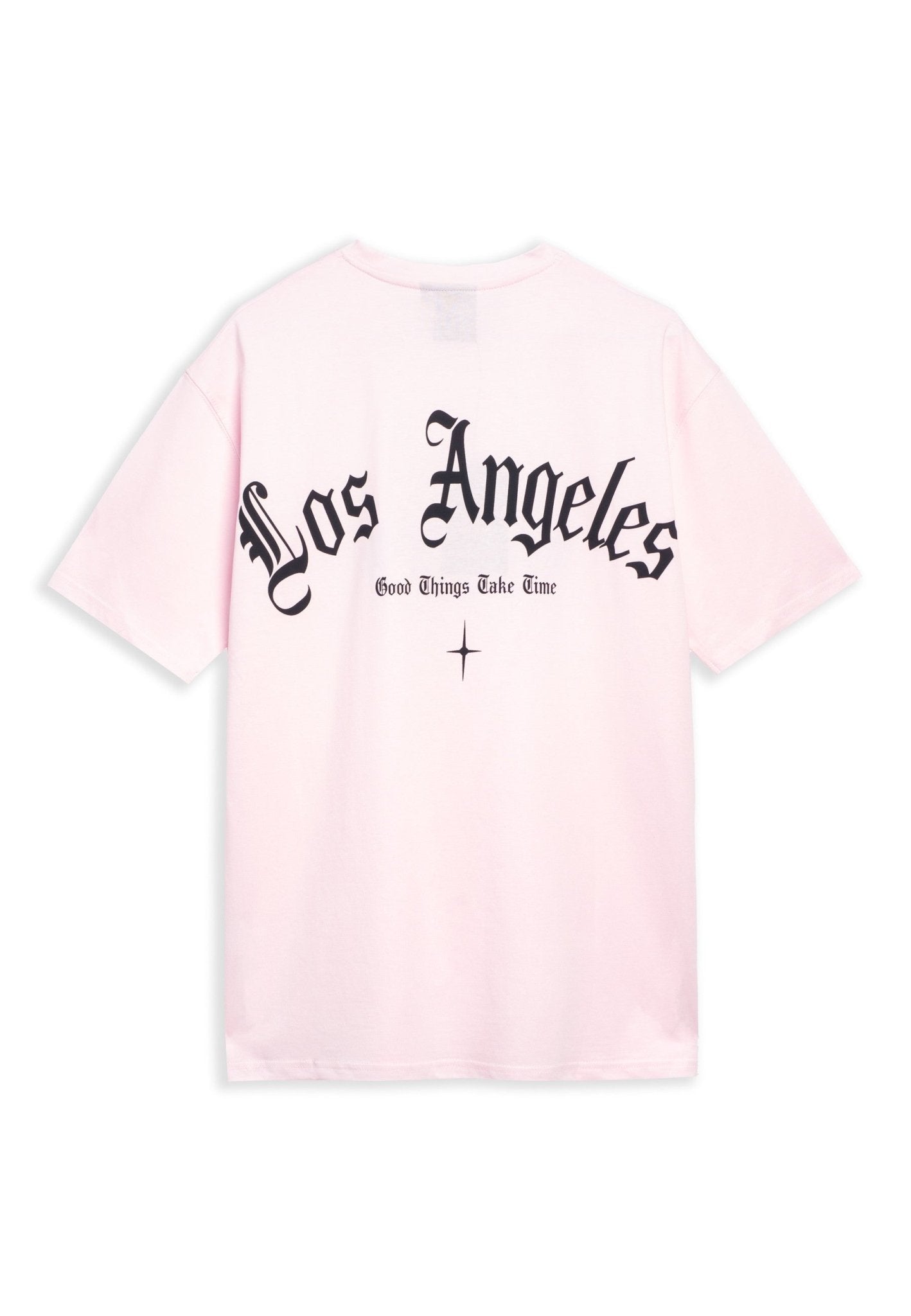 CAMISETA ROSA LOS ANGELES OVERSIZED TEE - AREA ZERO