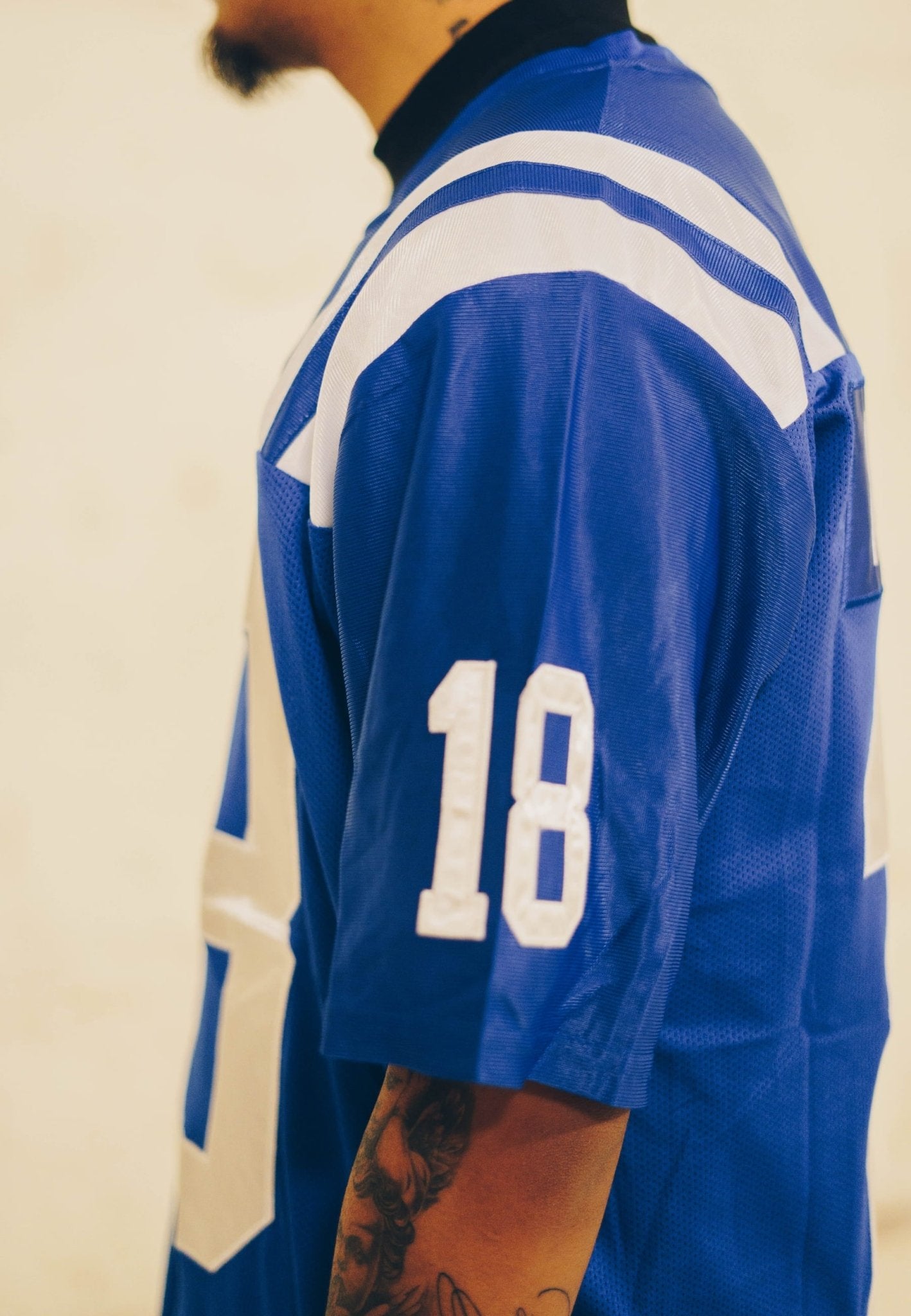 CAMISETA ROYAL 18 MANNING NFL JERSEY - AREA ZERO