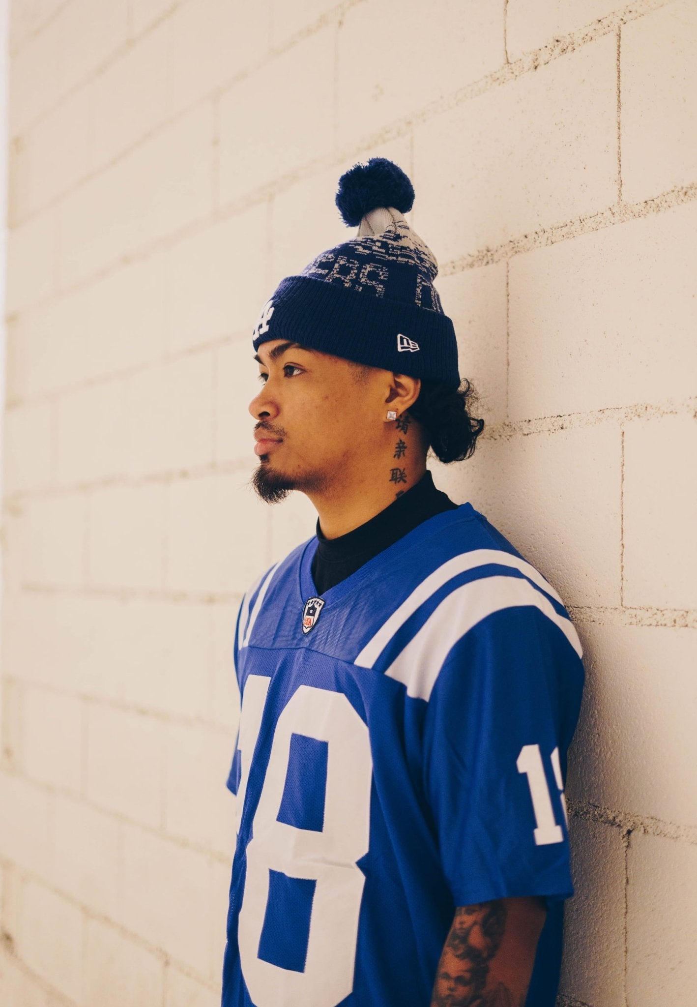 CAMISETA ROYAL 18 MANNING NFL JERSEY - AREA ZERO