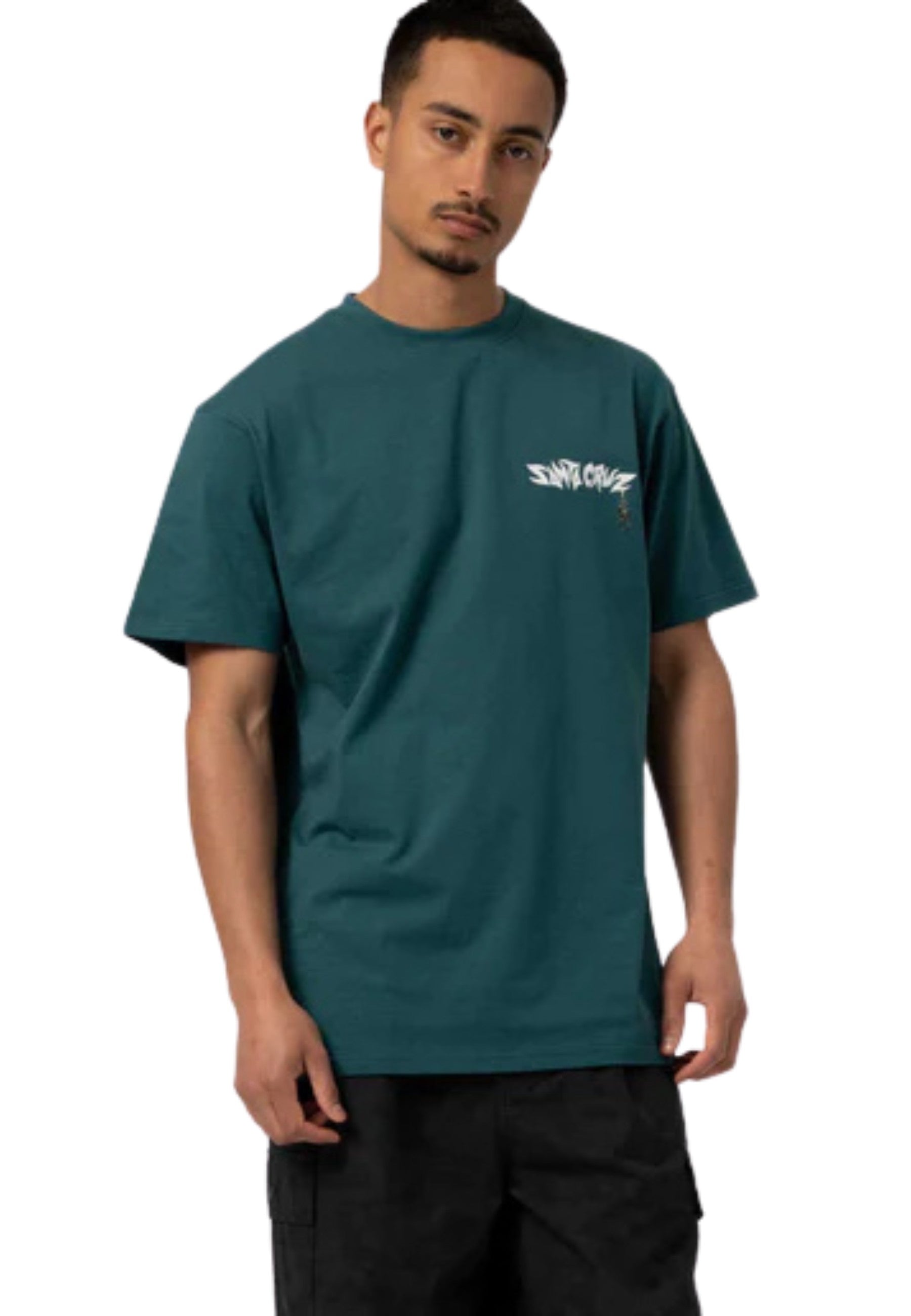 CAMISETA SANTA CRUZ AZUL PACE TORCH BONES TEE