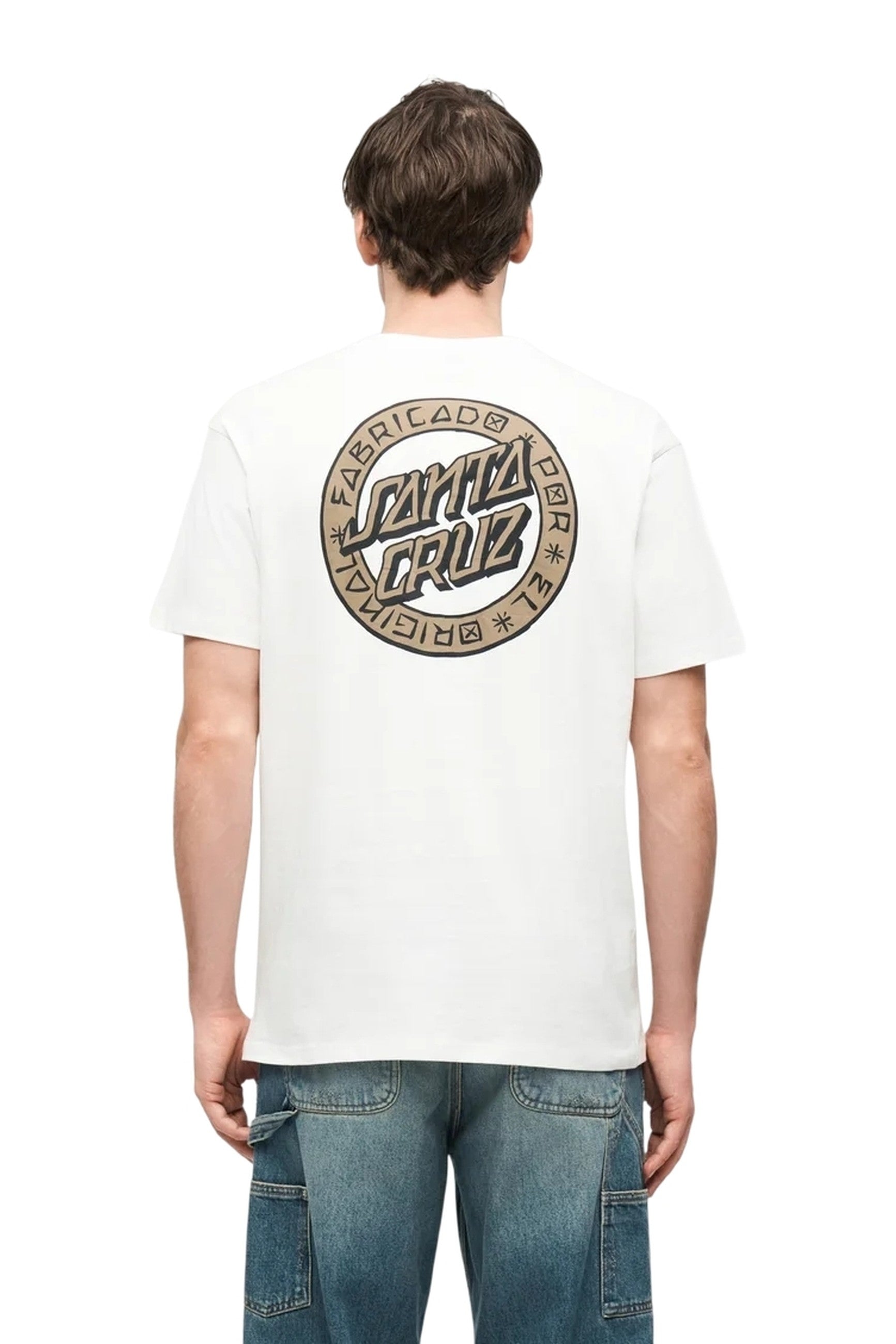 CAMISETA SANTA CRUZ BLANCA LOCO DOT TEE