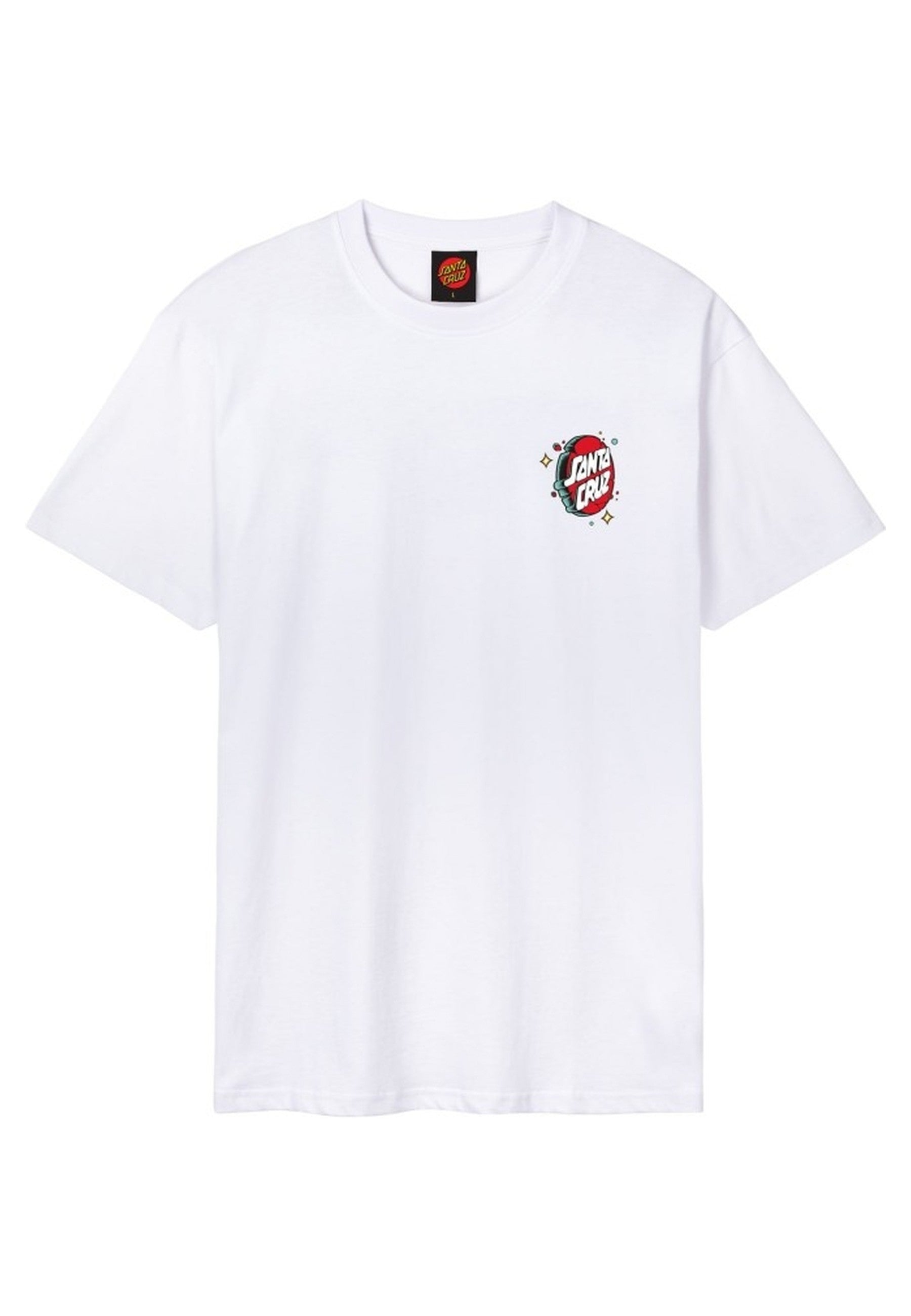 CAMISETA SANTA CRUZ BLANCA LUCKY DAY TEE