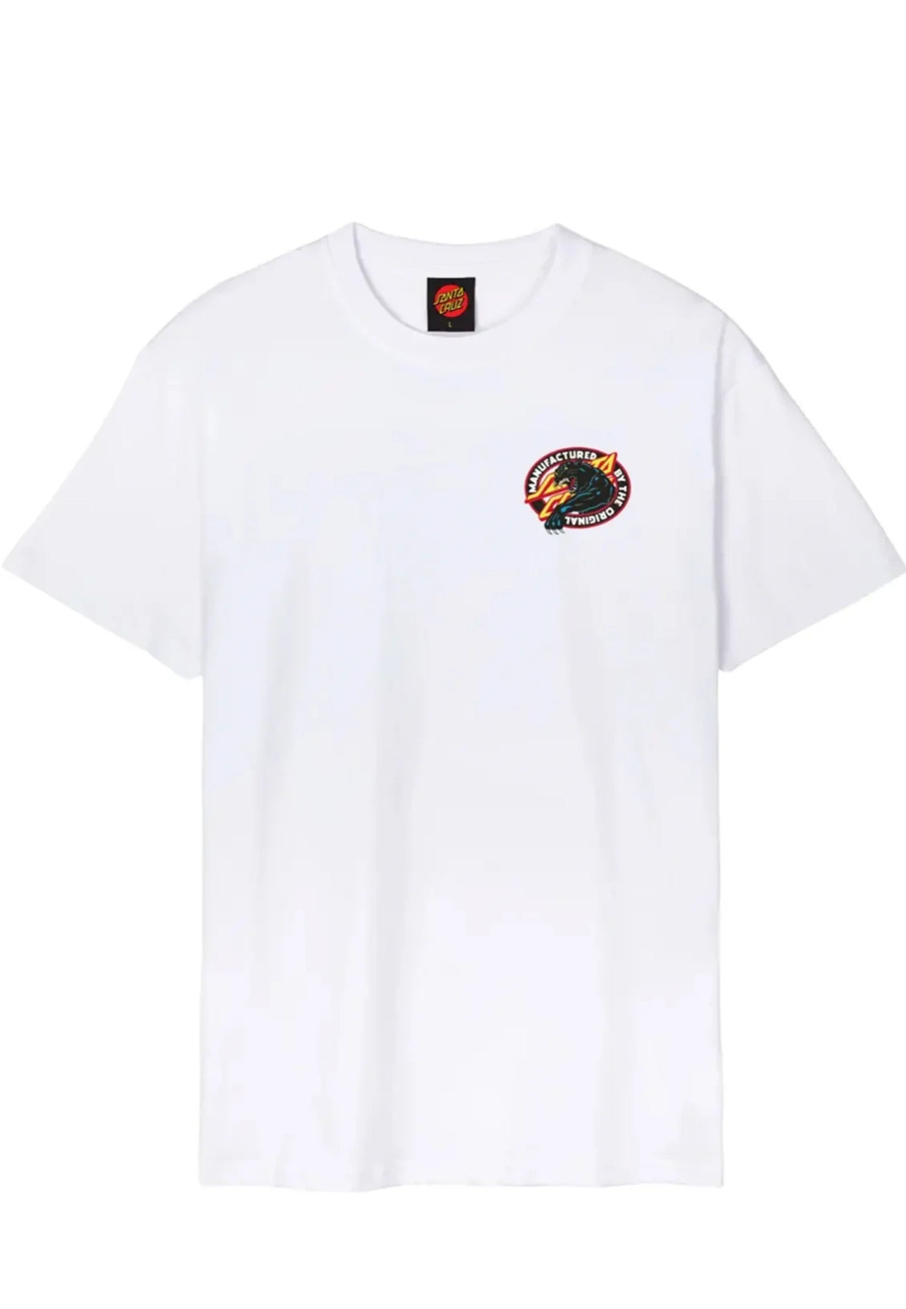 CAMISETA SANTA CRUZ BLANCA NATAS SC PANTHER TEE