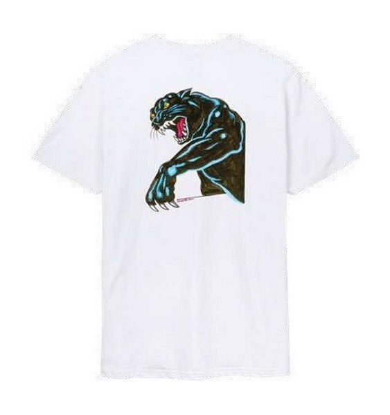 CAMISETA SANTA CRUZ BLANCA NATAS SKETCH PANTHER TEE