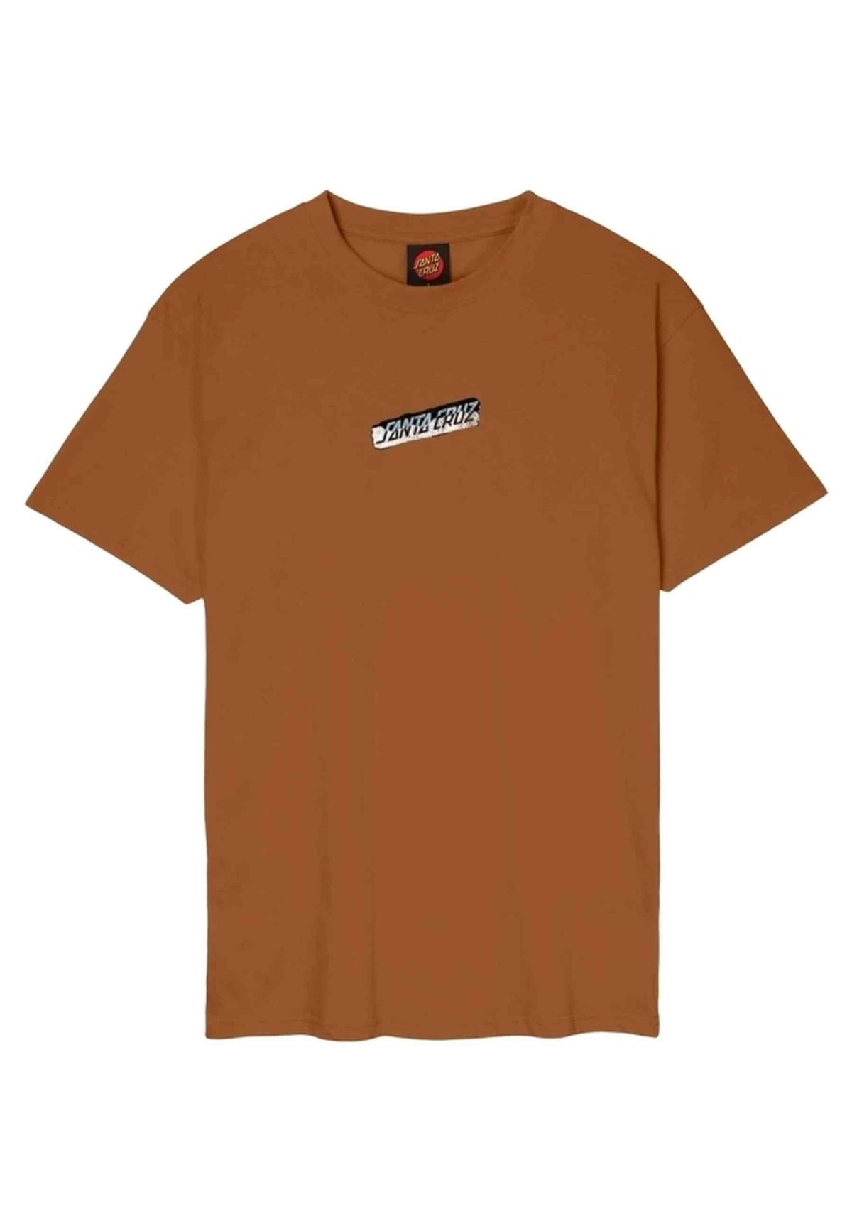CAMISETA SANTA CRUZ MARRON DAMAGED HAND TEE