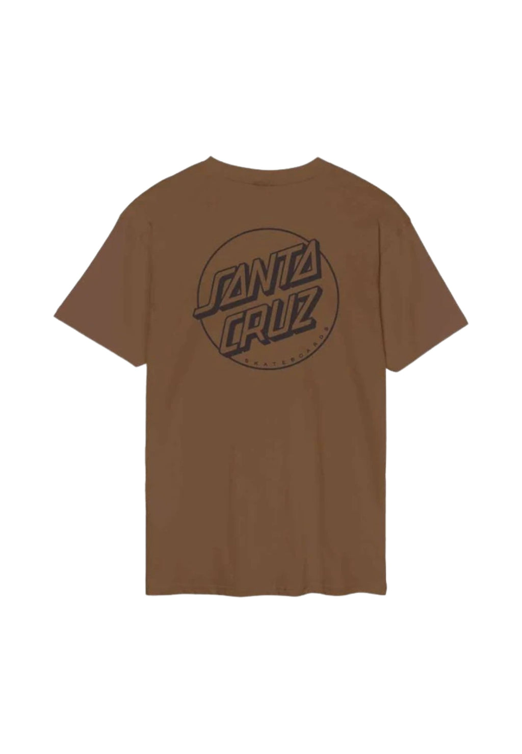 CAMISETA SANTA CRUZ MARRON TONAL OPUS DOT STRIPE TEE