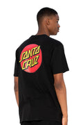 CAMISETA SANTA CRUZ NEGRA CLASSIC DOT CHEST TEE