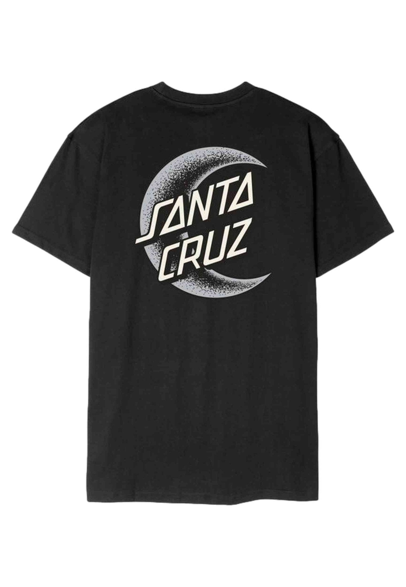 CAMISETA SANTA CRUZ NEGRA CRESCENT MOON CHEST TEE - AREA ZERO