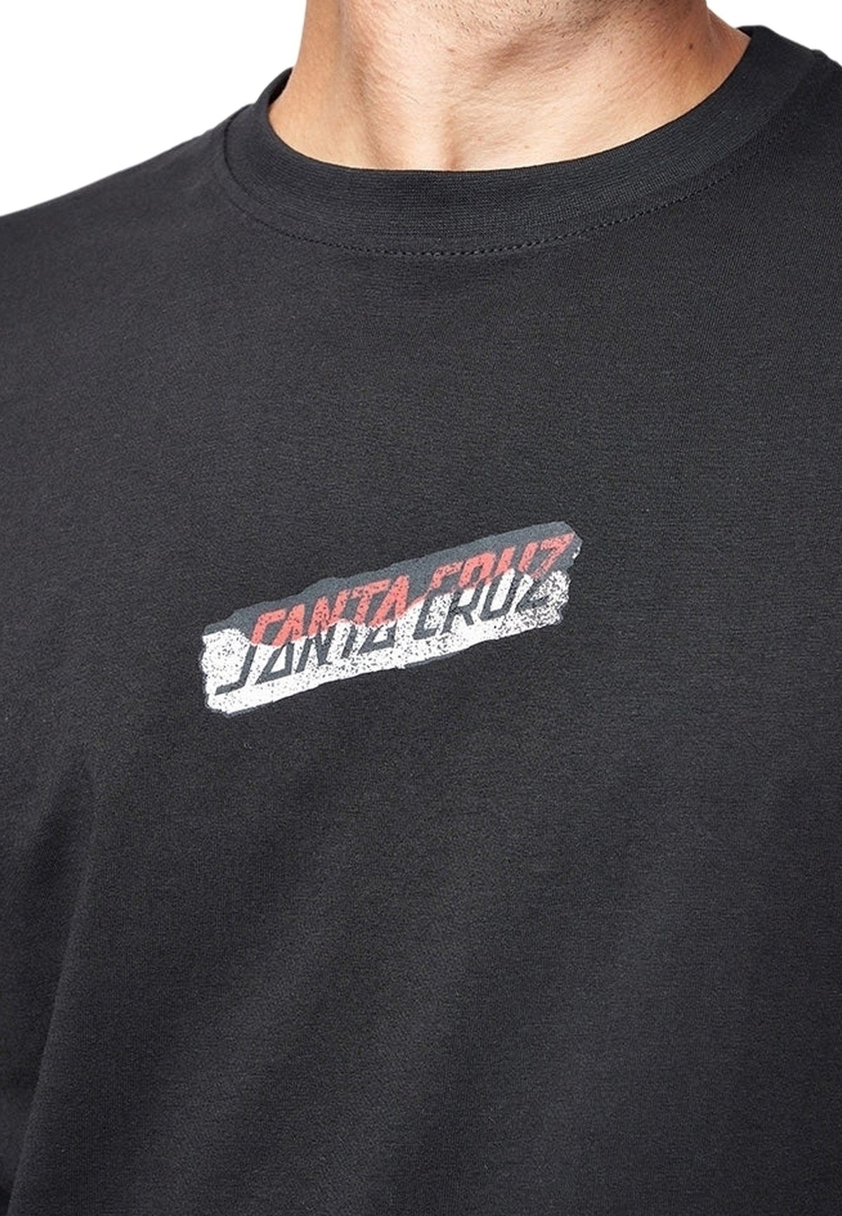 CAMISETA SANTA CRUZ NEGRA DAMAGED HAND TEE