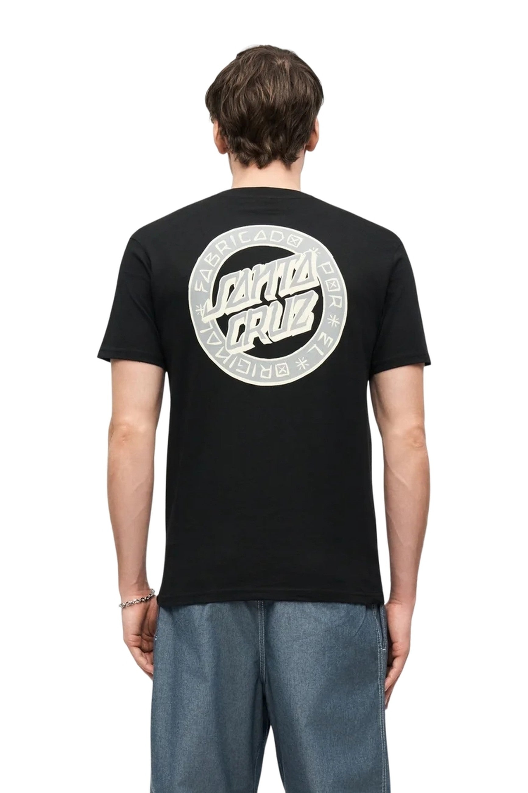 CAMISETA SANTA CRUZ NEGRA LOCO DOT TEE