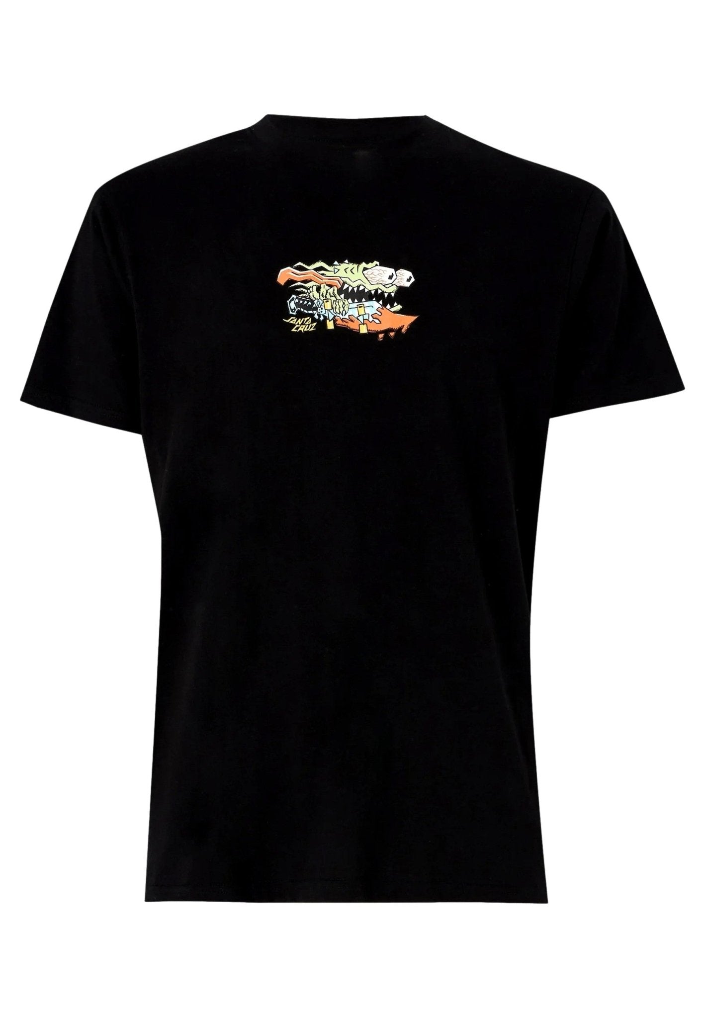 CAMISETA SANTA CRUZ NEGRA MEEK SCRATCHED SLASHER FRONT - AREA ZERO