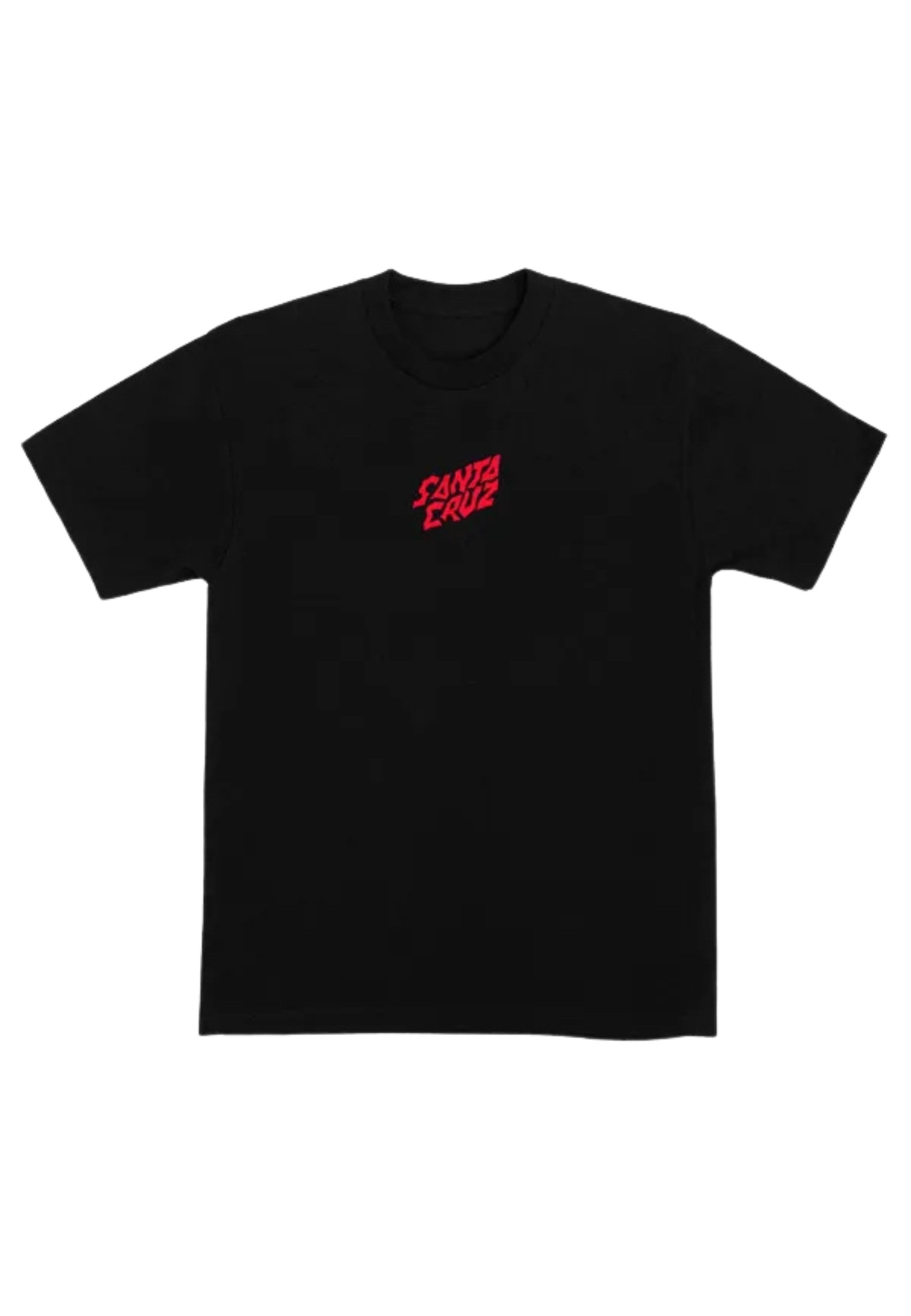 CAMISETA SANTA CRUZ NEGRA STRANGER THINGS SCREAMING LIGHTS TEE