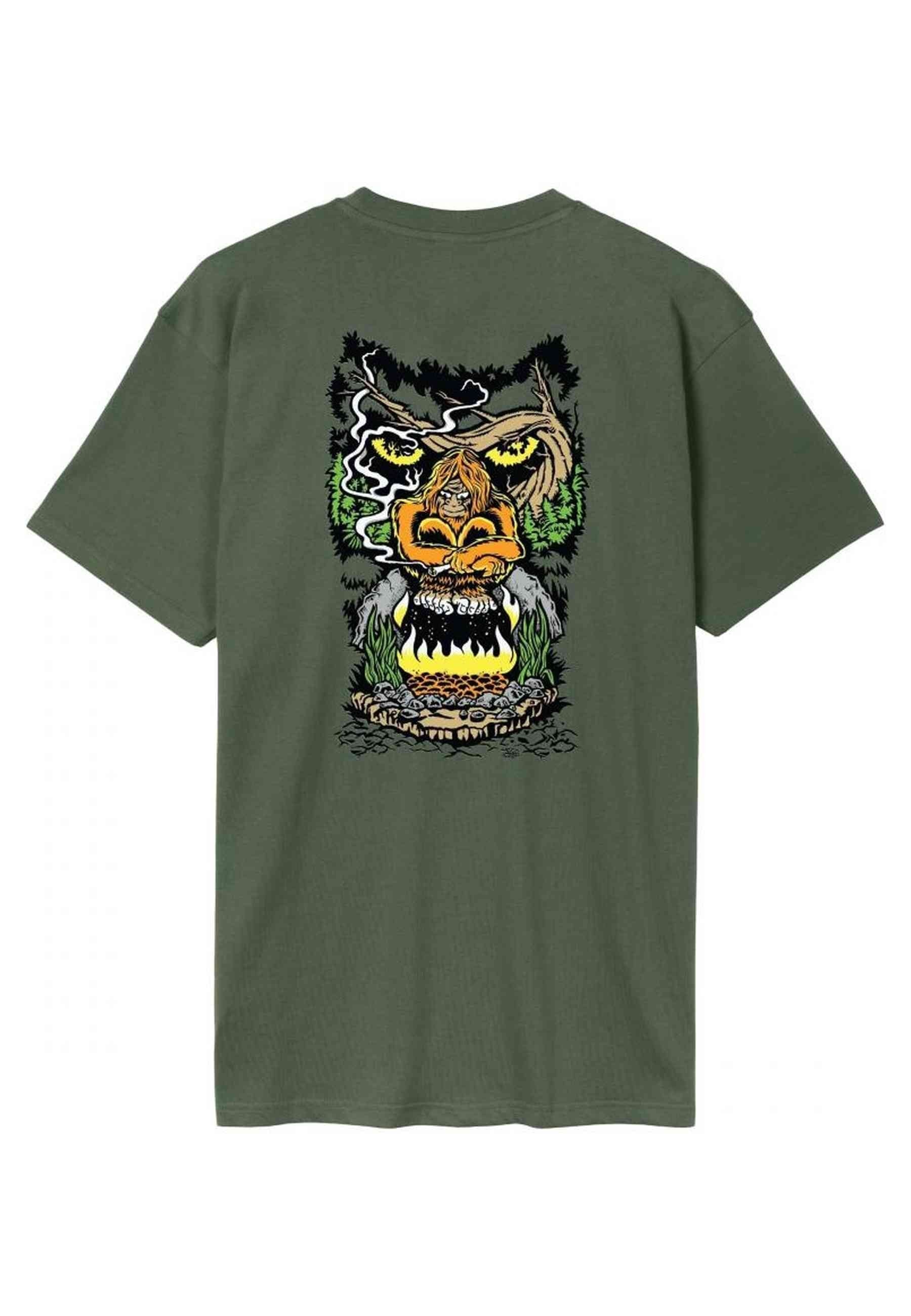 CAMISETA SANTA CRUZ VERDE WINKOWSKI BIG FOOT TEE