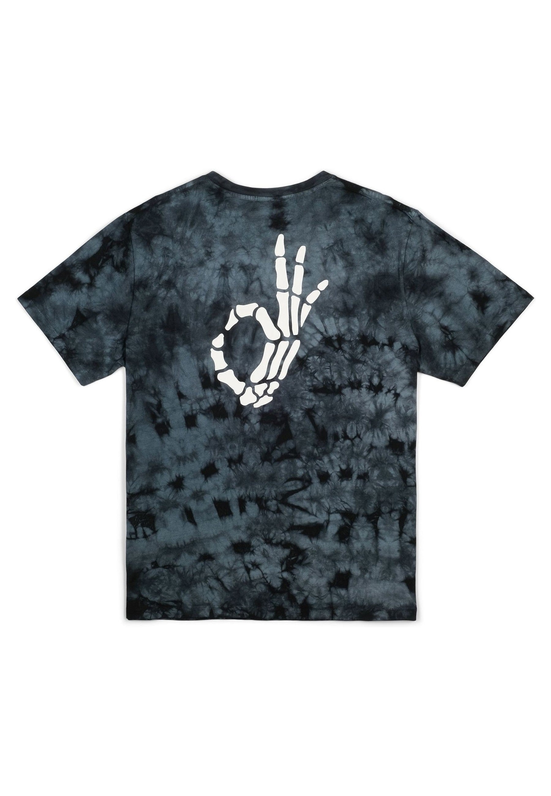 CAMISETA THE DUDES NEGRA TIE DYE BIG OKAY