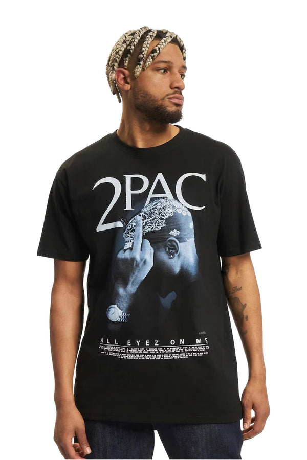 CAMISETA UPSCALE NEGRA 2PAC FCK THE WORLD OVERSIZED TEE