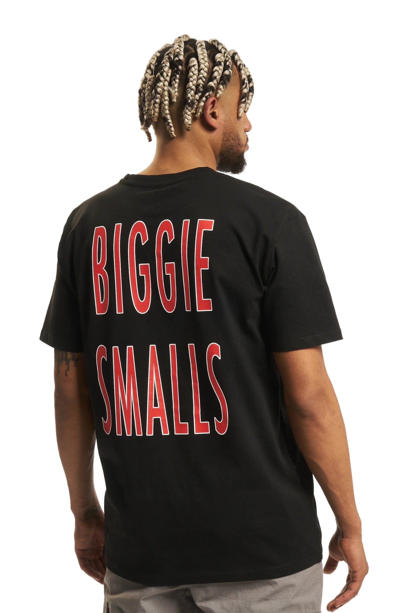 CAMISETA UPSCALE NEGRA BIGGIE SMALLS CONCRETE OVERSIZED TEE