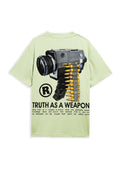 CAMISETA VERDE TRUTH AS A WEAPON DIAMOND TEE