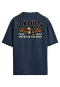 CAMISETA VON DUTCH MARINO UNITED ON THE ROAD RELAXED FIT TEE