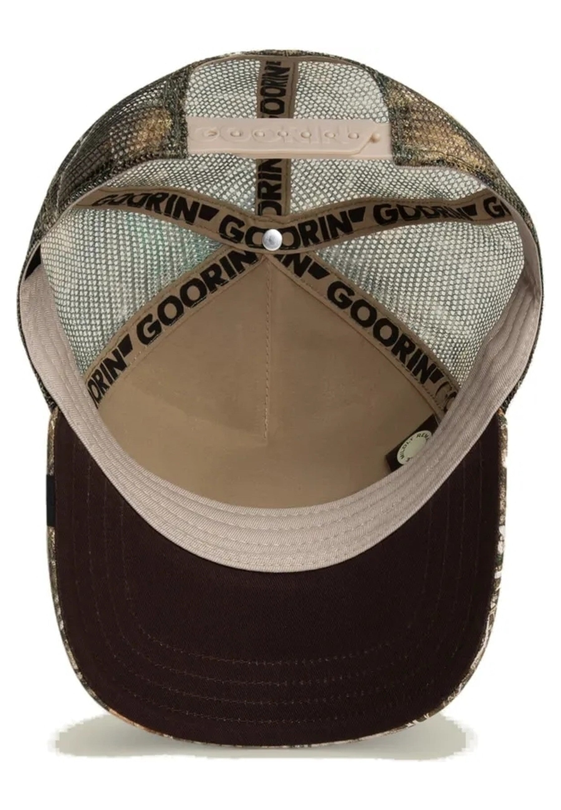 GORRA GOORIN BROS BLANCA/CAMO PANTERA REALTREE EDGE BLACK PANTHER TRUCKER CAP