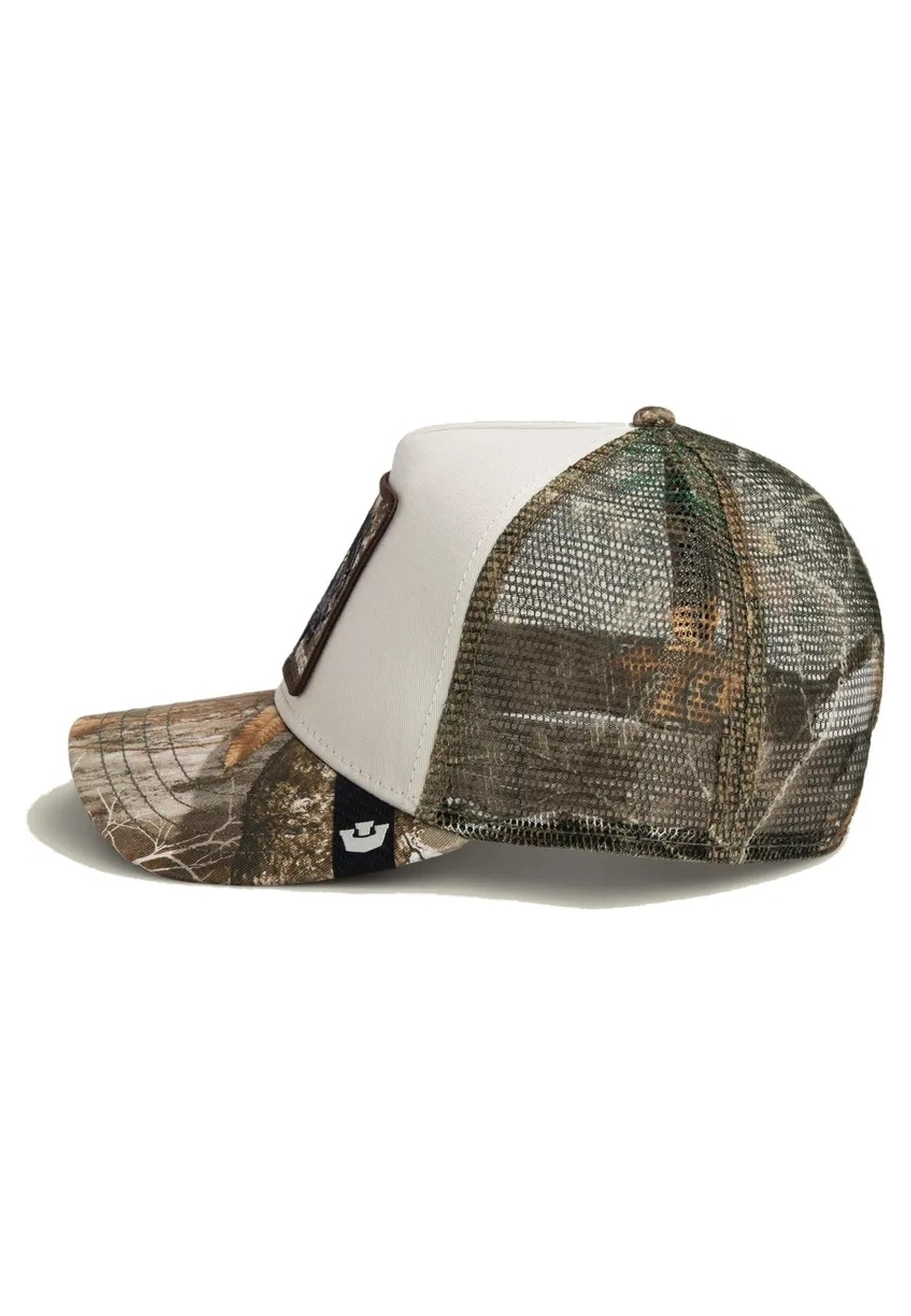 GORRA GOORIN BROS BLANCA/CAMO PANTERA REALTREE EDGE BLACK PANTHER TRUCKER CAP