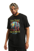CAMSISETA UPSCALE NEGRA WU TANG STATEN ISLAND OVERSIZED TEE