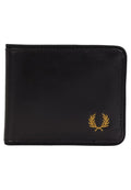 CARTERA FRED PERRY NEGRA TONAL COATED POLY BILLFOLD
