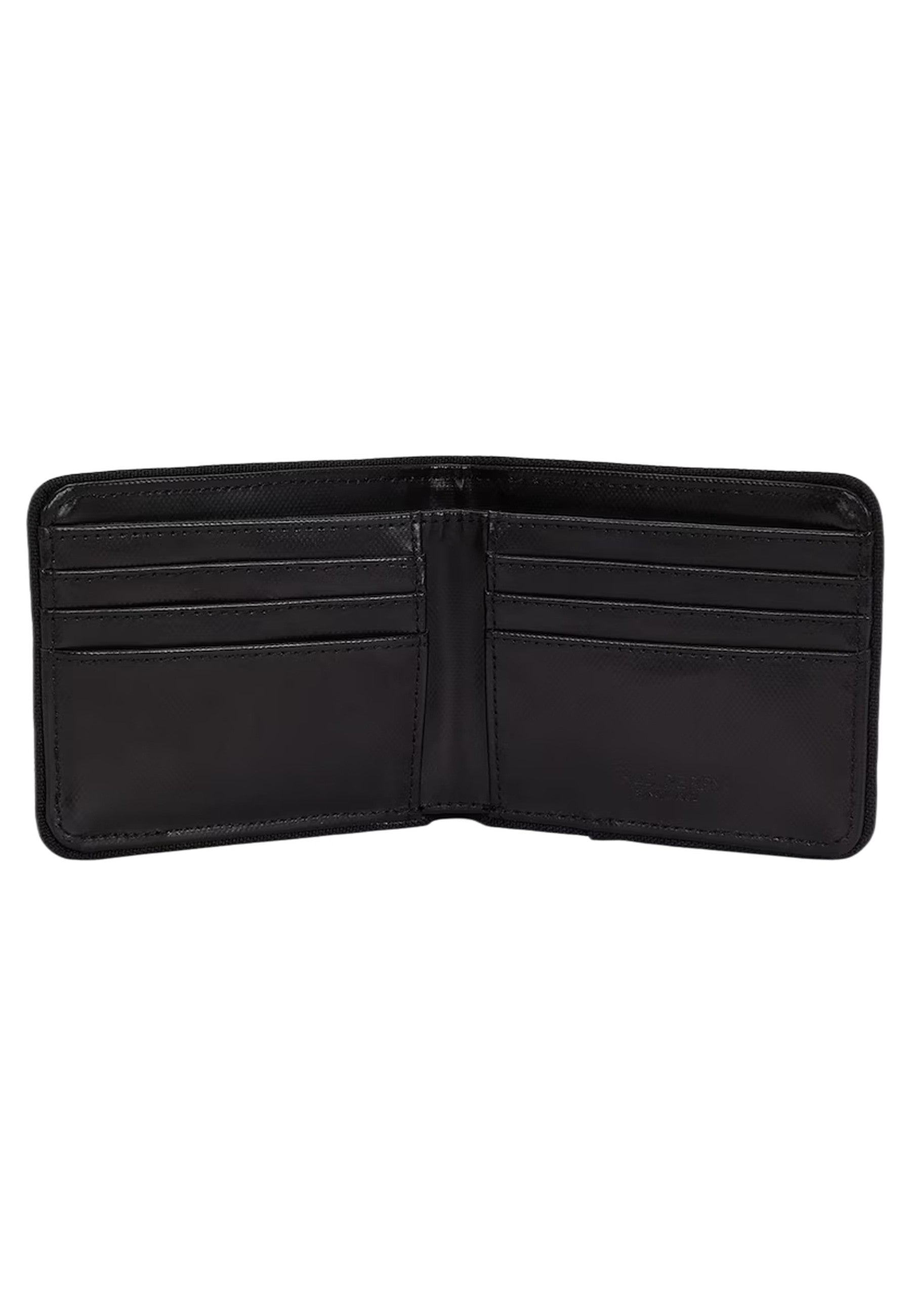 CARTERA FRED PERRY NEGRA TONAL COATED POLY BILLFOLD