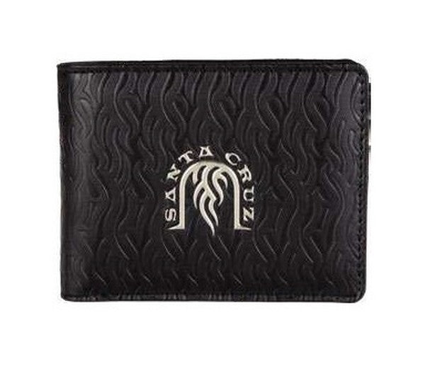 CARTERA SANTA CRUZ NEGRA DRESSEN TRIBAL FAKE LEATHER WALLET
