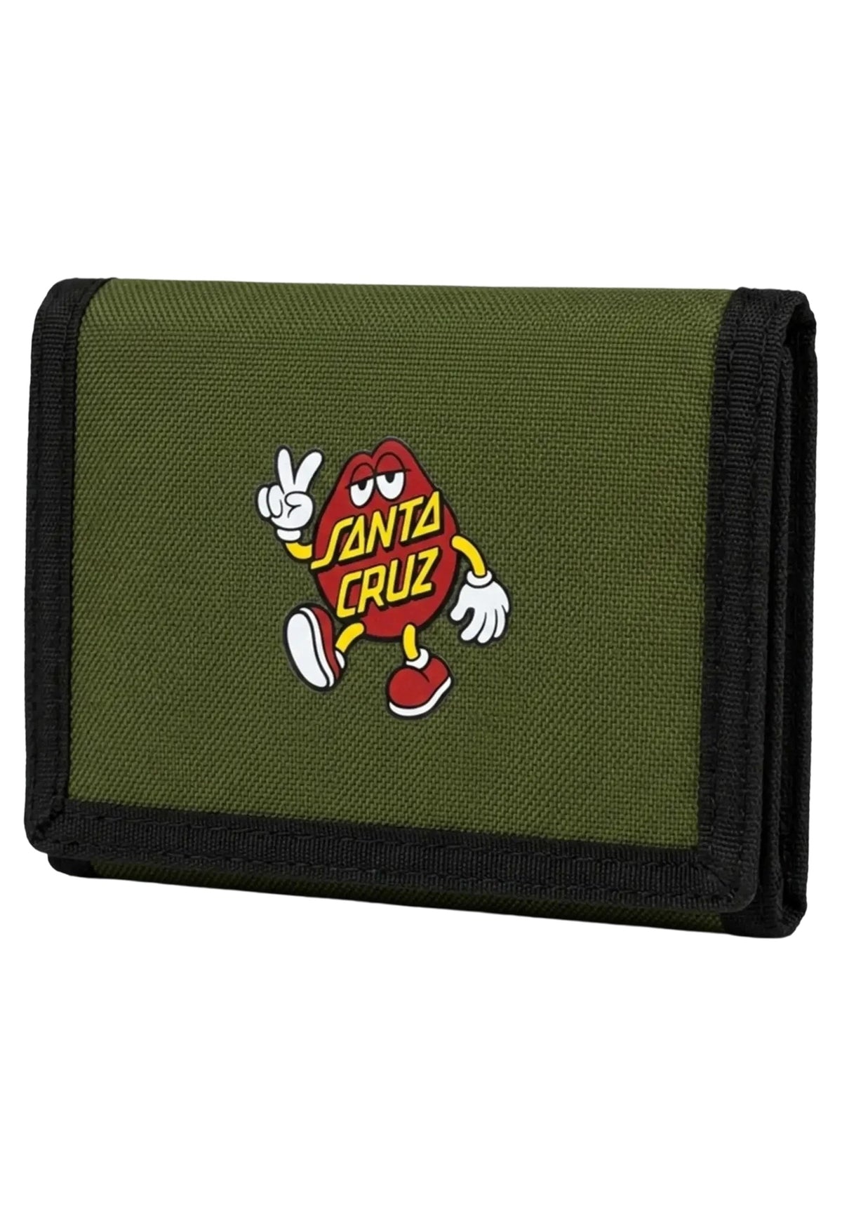 CARTERA SANTA CRUZ VERDE DOT GUY NYLON WALLET