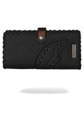 CARTERA SPRAYGROUND NEGRA DOSE OF CHECK DEUX WALLET